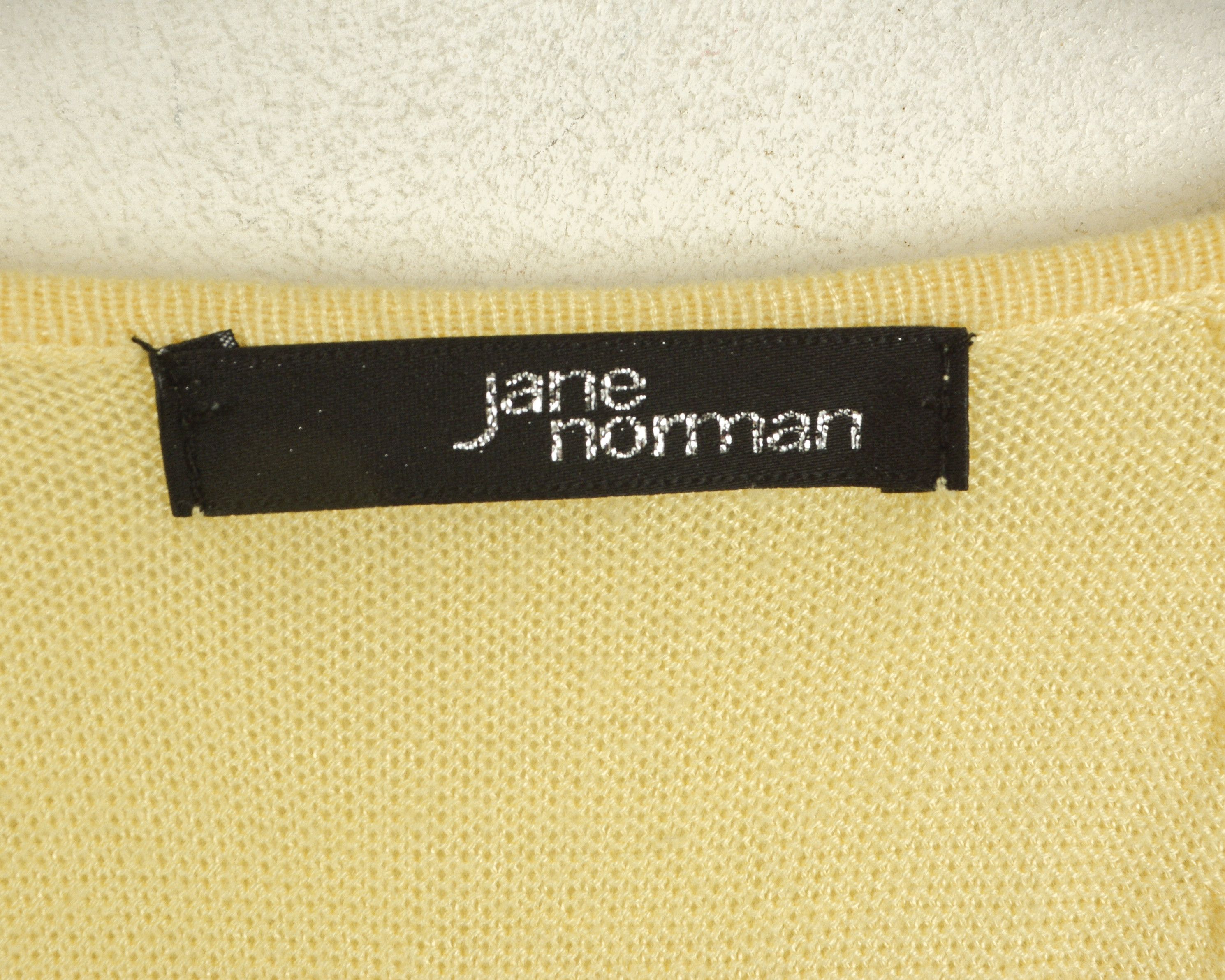 Designer × Vintage Jane Norman Women S Blouse Shirt Short Sleeves Y2K Knitwear Size S / US 4 / IT 40 - 4 Thumbnail