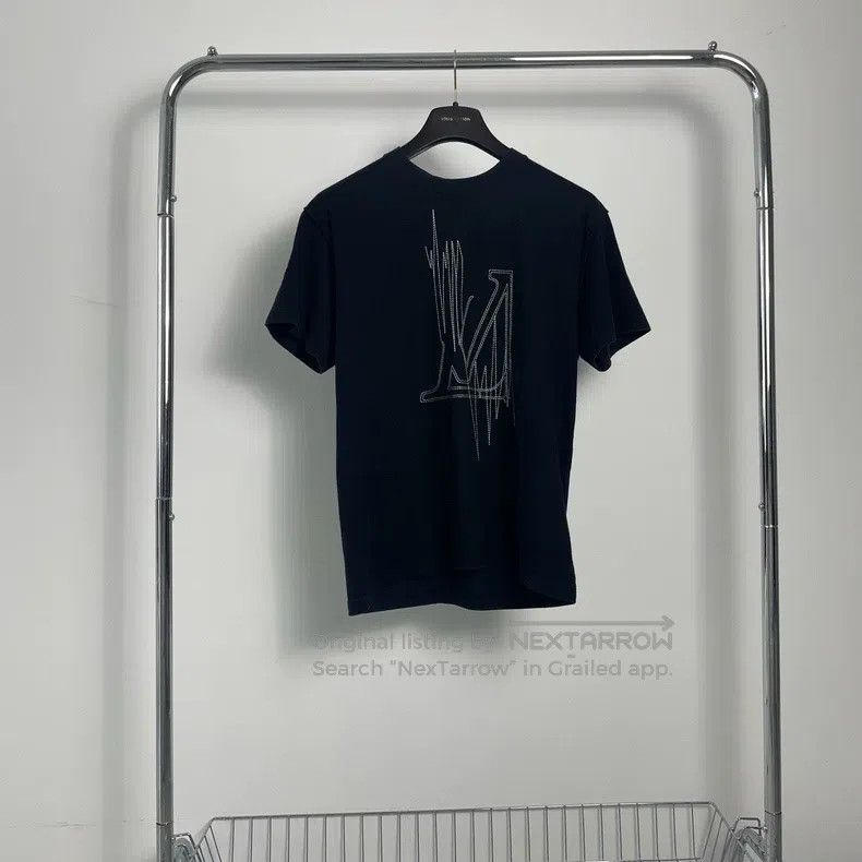 Louis Vuitton Louis Vuitton Electrocardiogram thread-hanging short sleev Size US S / EU 44-46 / 1 - 1 Thumbnail