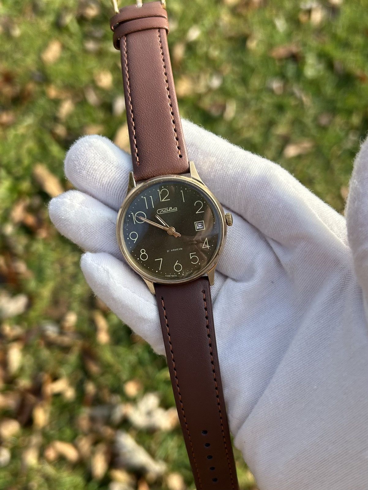 Other Vintage Watch Slava Made In USSR Soviet Mechanical 1980s Size ONE SIZE - 18 Thumbnail