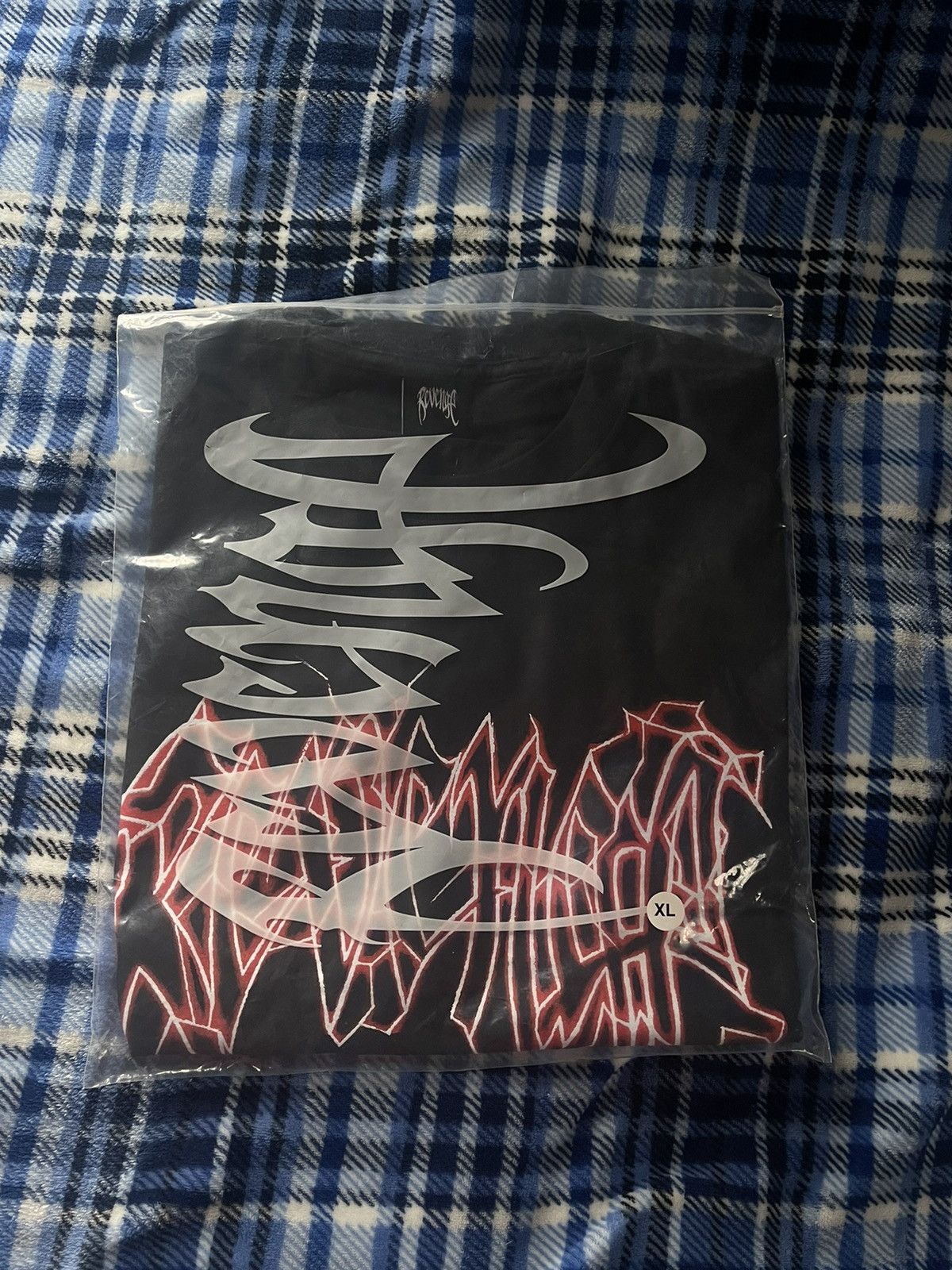 Revenge Revenge Lightning Logo Tee Red Size US XL / EU 56 / 4 - 1 Thumbnail