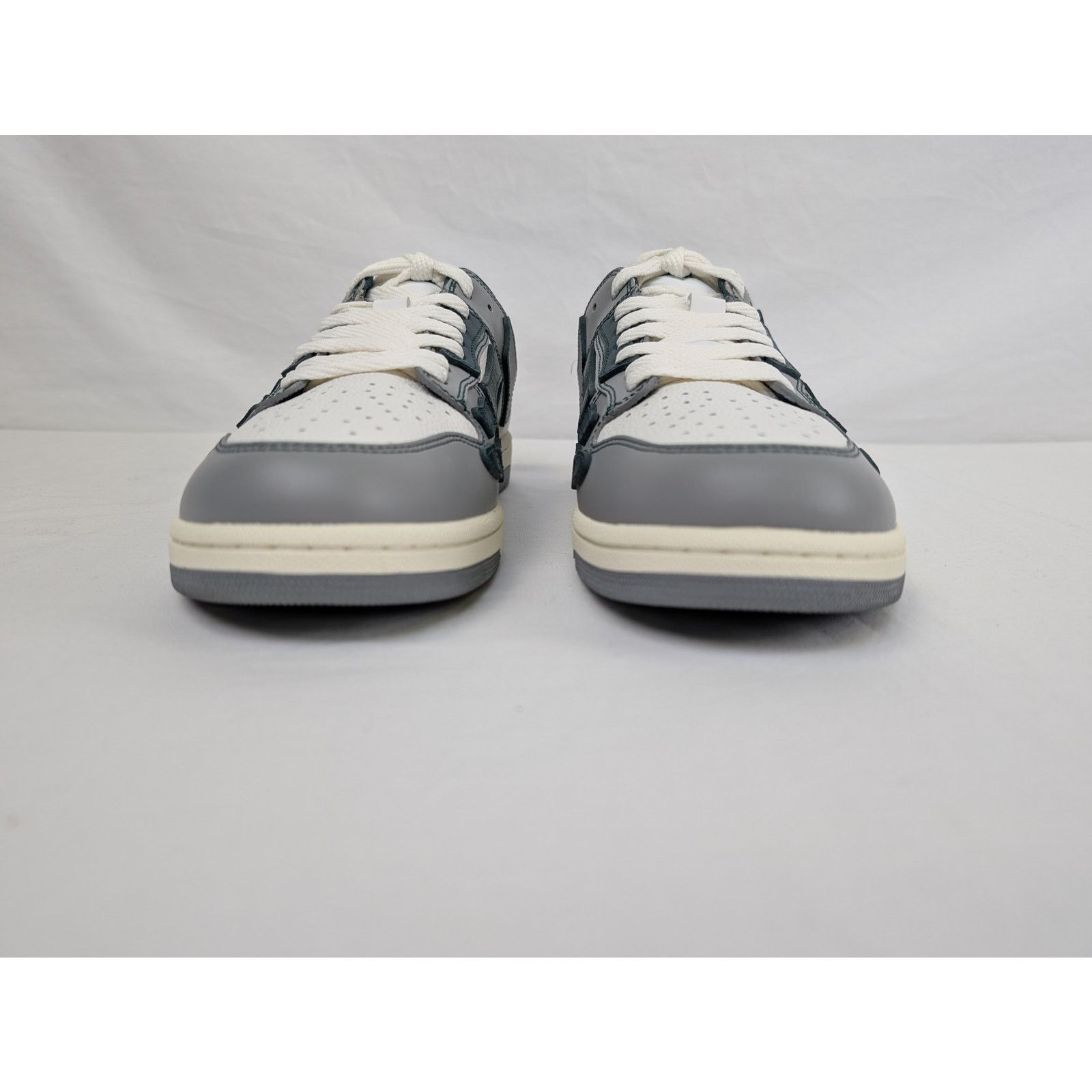 Amiri o1rshd1 Varsity Skel Skeleton Top Low Sneakers in Evergreen Size US 13 / EU 46 - 9 Thumbnail