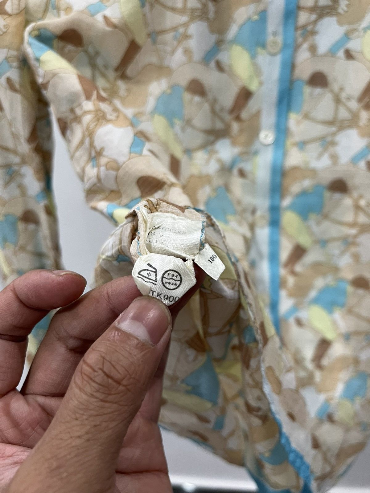 Hermes Hermes printed shirt Size S / US 4 / IT 40 - 4 Thumbnail
