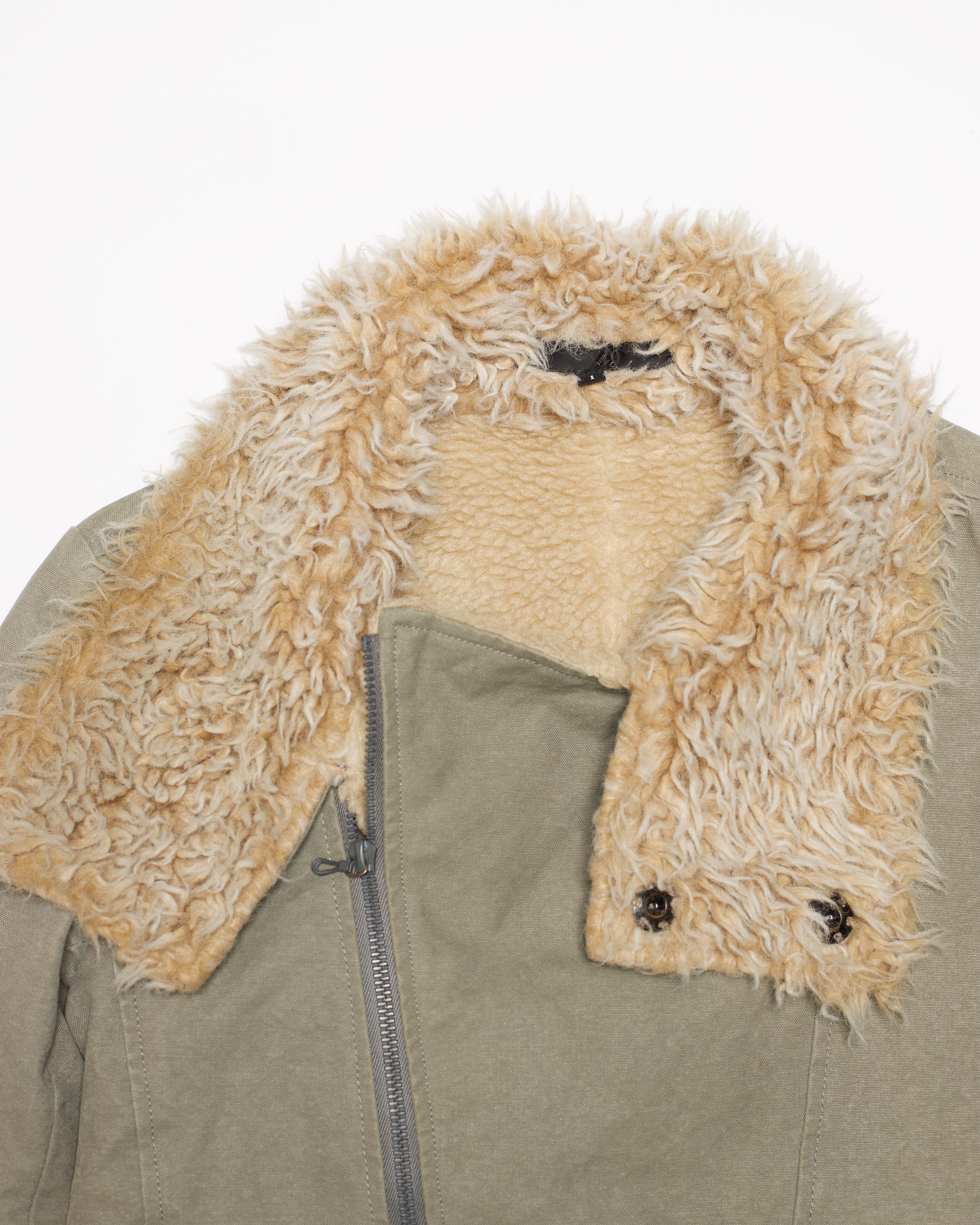 Kazuyuki Kumagai Attachment Attachment Boa Fur Zip Jacket Size US S / EU 44-46 / 1 - 4 Thumbnail