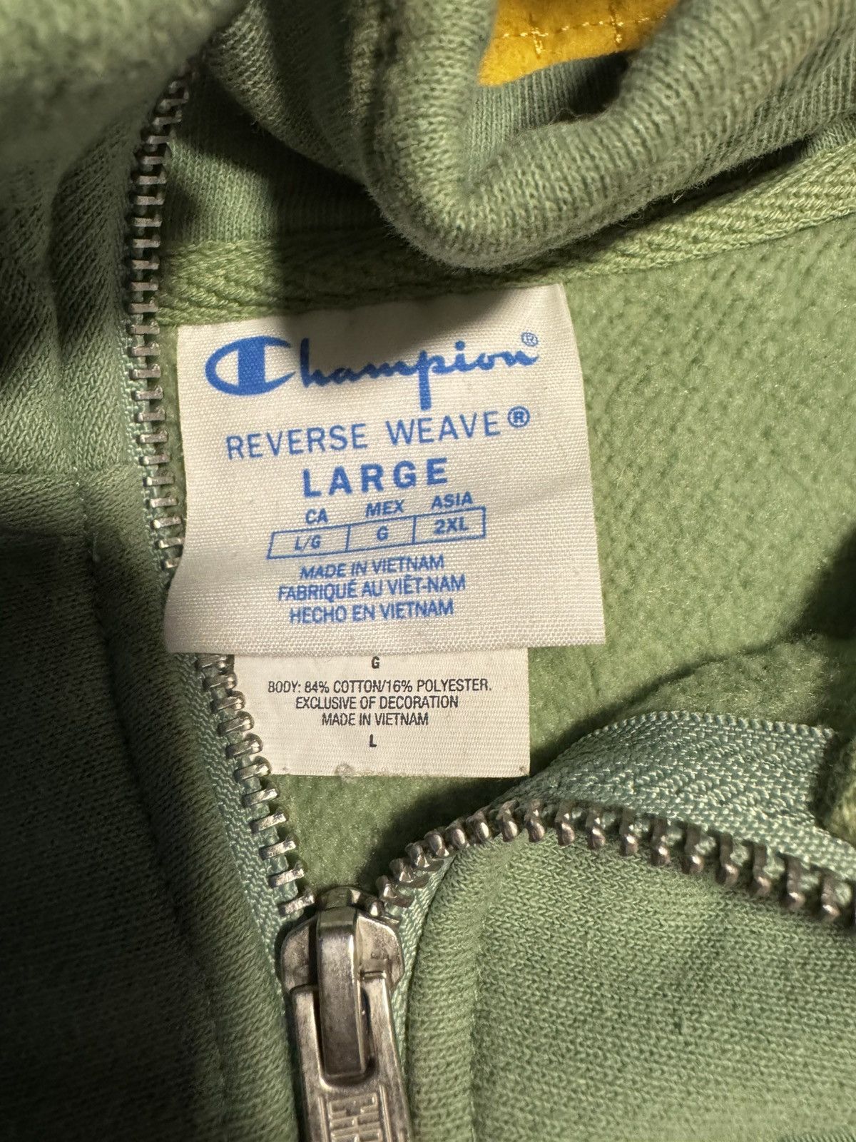 Champion Champion Reverse Weave 1/4 Zip Sweater Sweatshirt Size US L / EU 52-54 / 3 - 2 Thumbnail