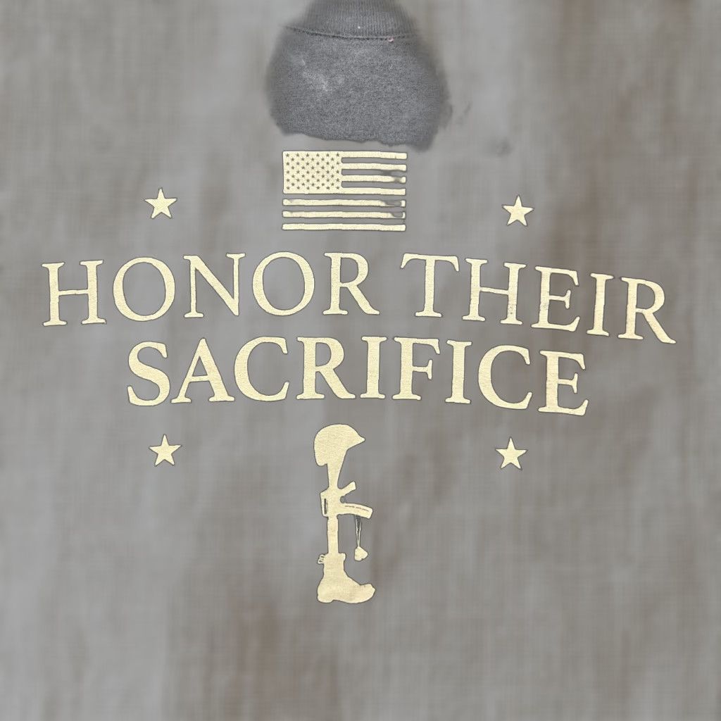 Vintage VINTAGE Hold Fast Military T-Shirt Men Small Black USA Honor Their Sacrifice Patriot Tee Short Sleeve Cotton All Seasons 2020s Size US S / EU 44-46 / 1 - 1 Thumbnail