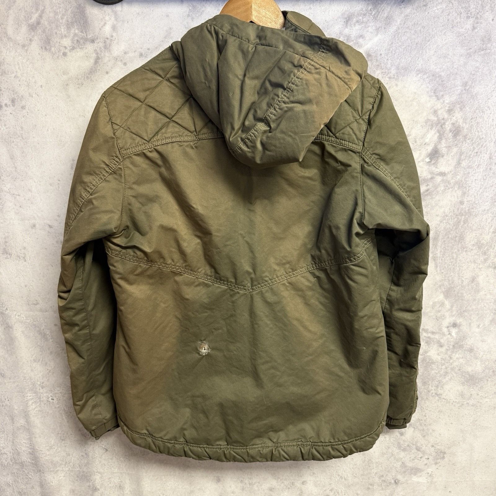 Kuhl Kuhl Womens Sherpa Lined Jacket Medium Olive Green Hood Size M / US 6-8 / IT 42-44 - 2 Thumbnail