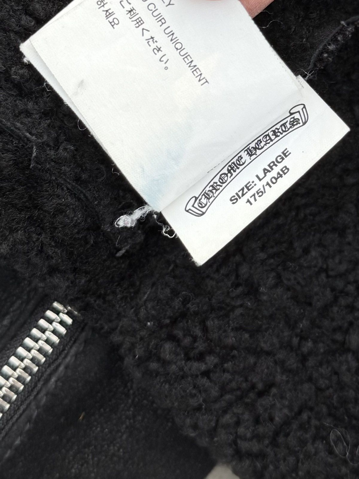 Chrome Hearts Chrome Hearts Mouton Fur Suede Shearling Jacket Size US L / EU 52-54 / 3 - 13 Thumbnail
