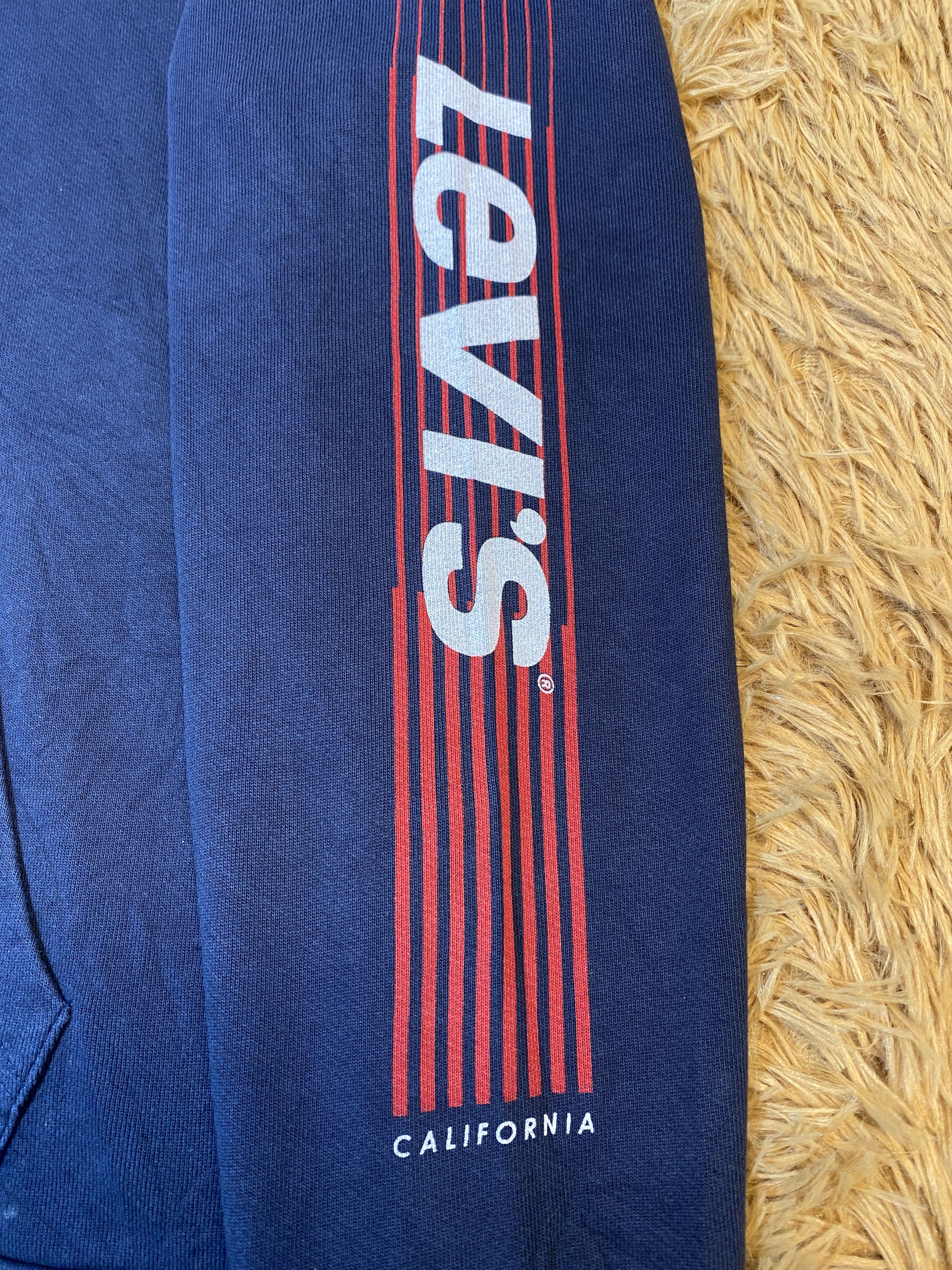 Levi's Vintage Levi's Nice Design Pullover Hoodies PS0404 Size US S / EU 44-46 / 1 - 9 Thumbnail