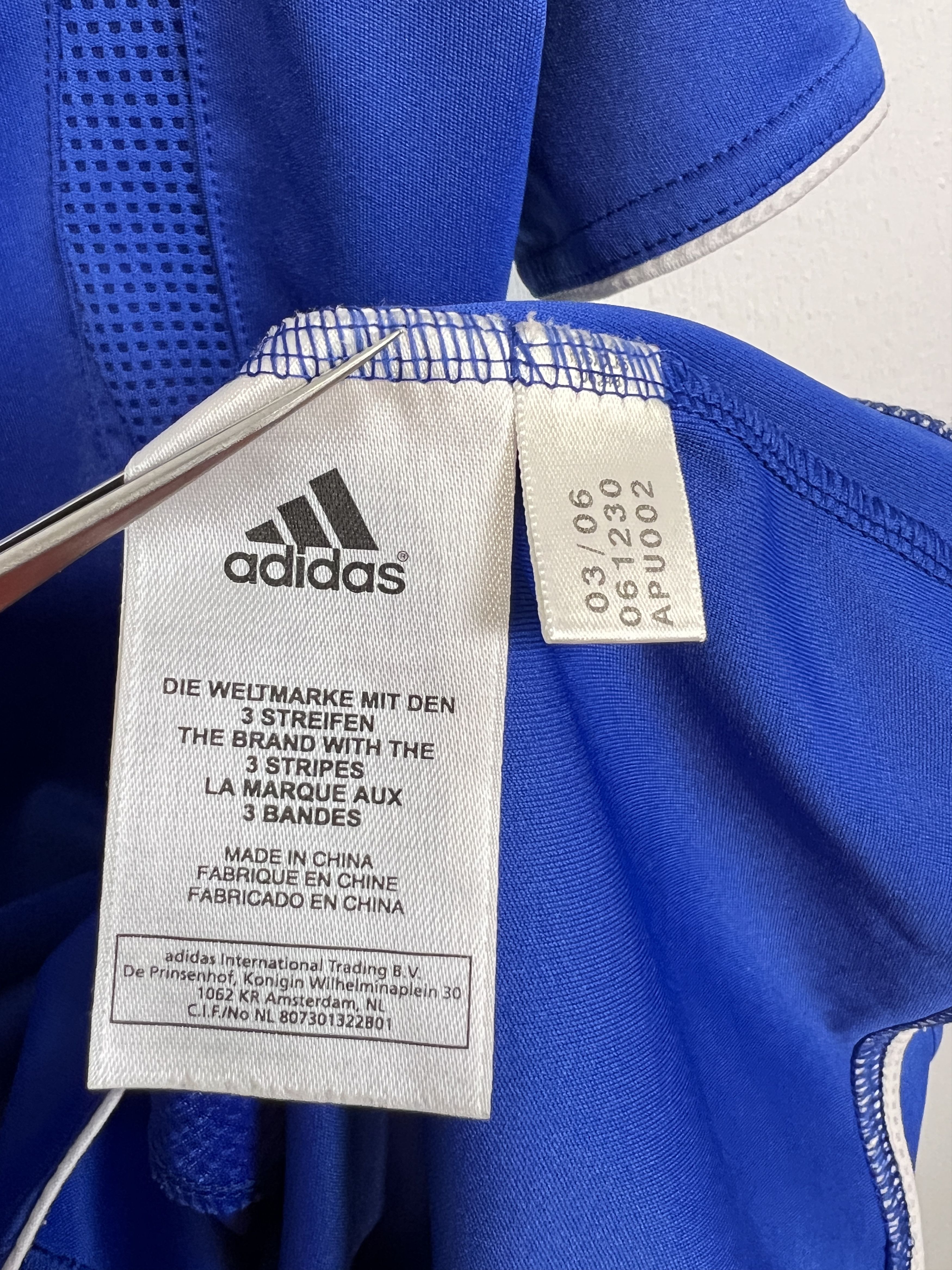 Adidas Chelsea Home football shirt 2006 Soccer Adidas Jersey Trikot Size US L / EU 52-54 / 3 - 8 Thumbnail
