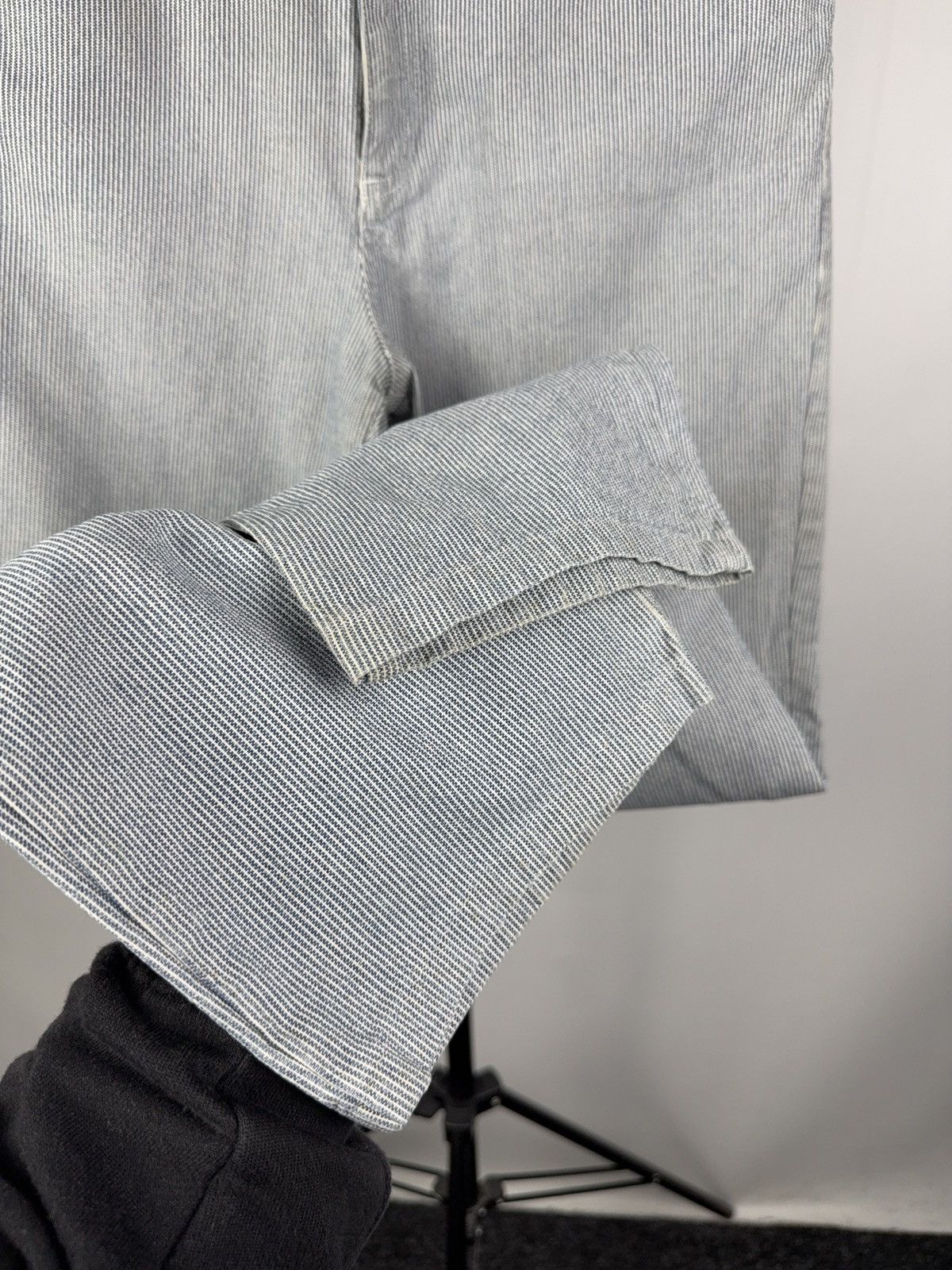 Ralph Lauren Luxury Retro 00s Ralph Lauren Vintage Striped Denim Jeans Size 30" / US 8 / IT 44 - 8 Thumbnail