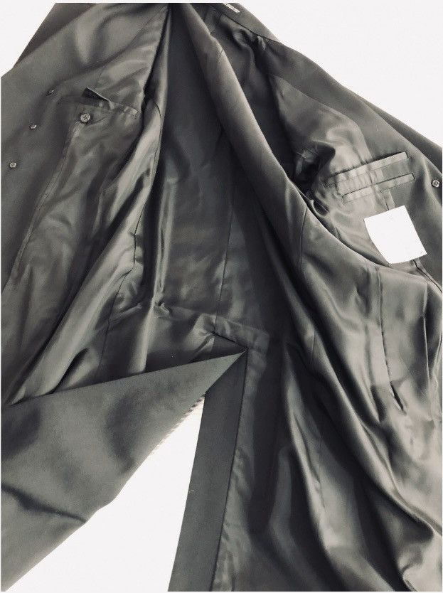 Yohji Yamamoto Yohji Yamamoto 🇯🇵 Pour Homme Nero Wool Dual Drape Coat 2 NWT Size US M / EU 48-50 / 2 - 10 Thumbnail
