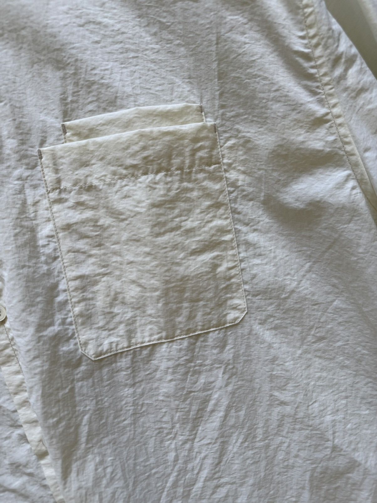 Lemaire Yellow Double Pocket Shirt Size US M / EU 48-50 / 2 - 3 Thumbnail