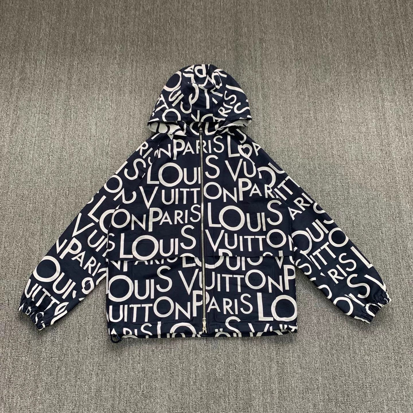 Louis Vuitton LV Blue Allover Print Jacket 48 98 New Size US M / EU 48-50 / 2 - 1 Thumbnail