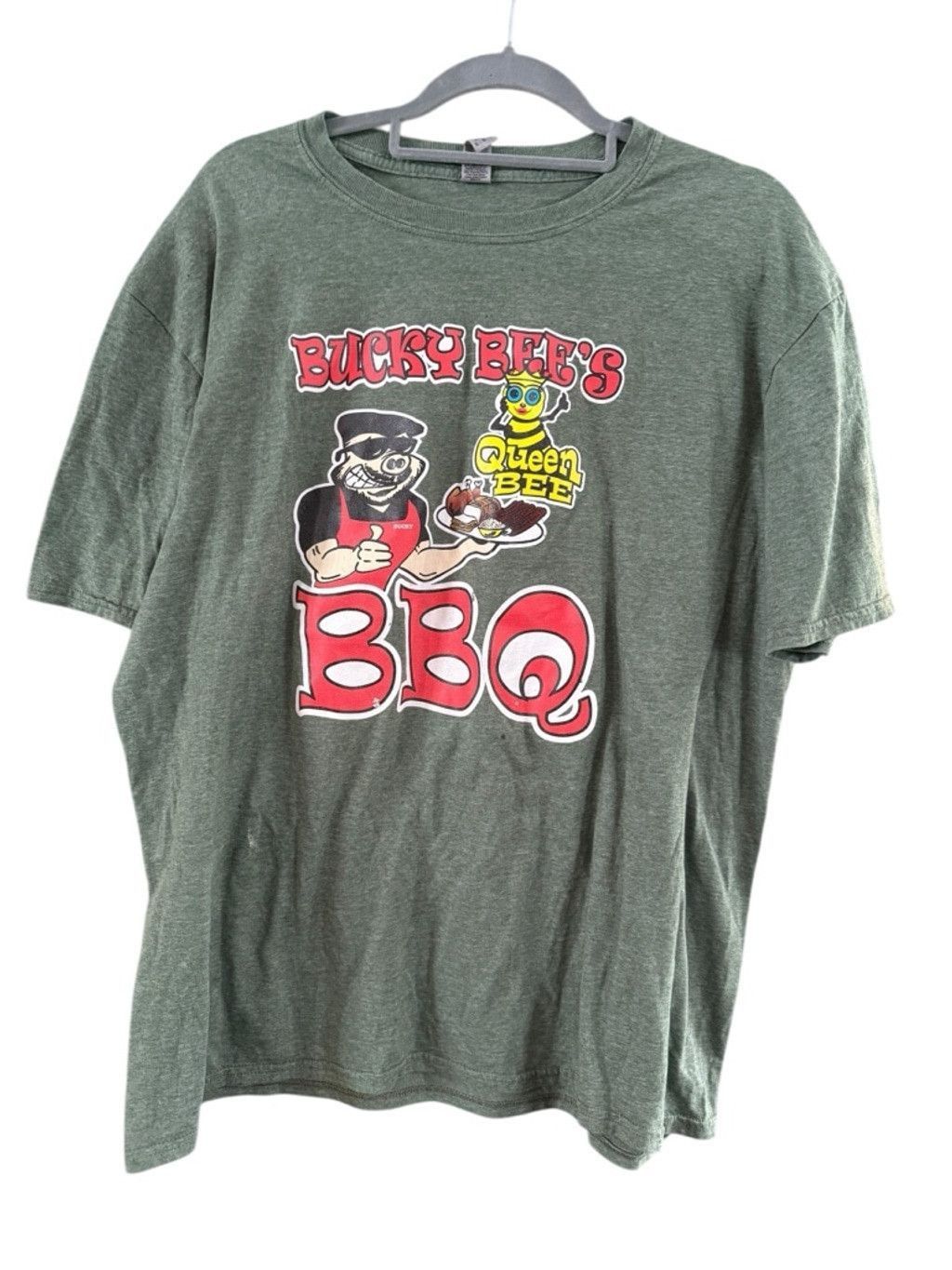 The Unbranded Brand Women's Unbranded Short Sleeve Tee Green L Size L / US 10 / IT 46 - 7 Thumbnail