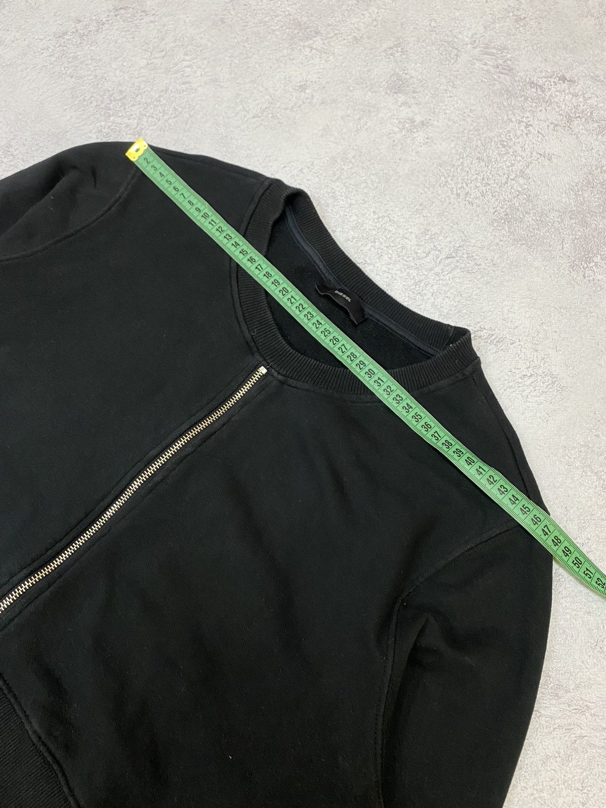 Diesel Diesel Women’s Cropped Avant Garde Y2K Sweatshirt Size XS Size XS / US 0-2 / IT 36-38 - 14 Thumbnail