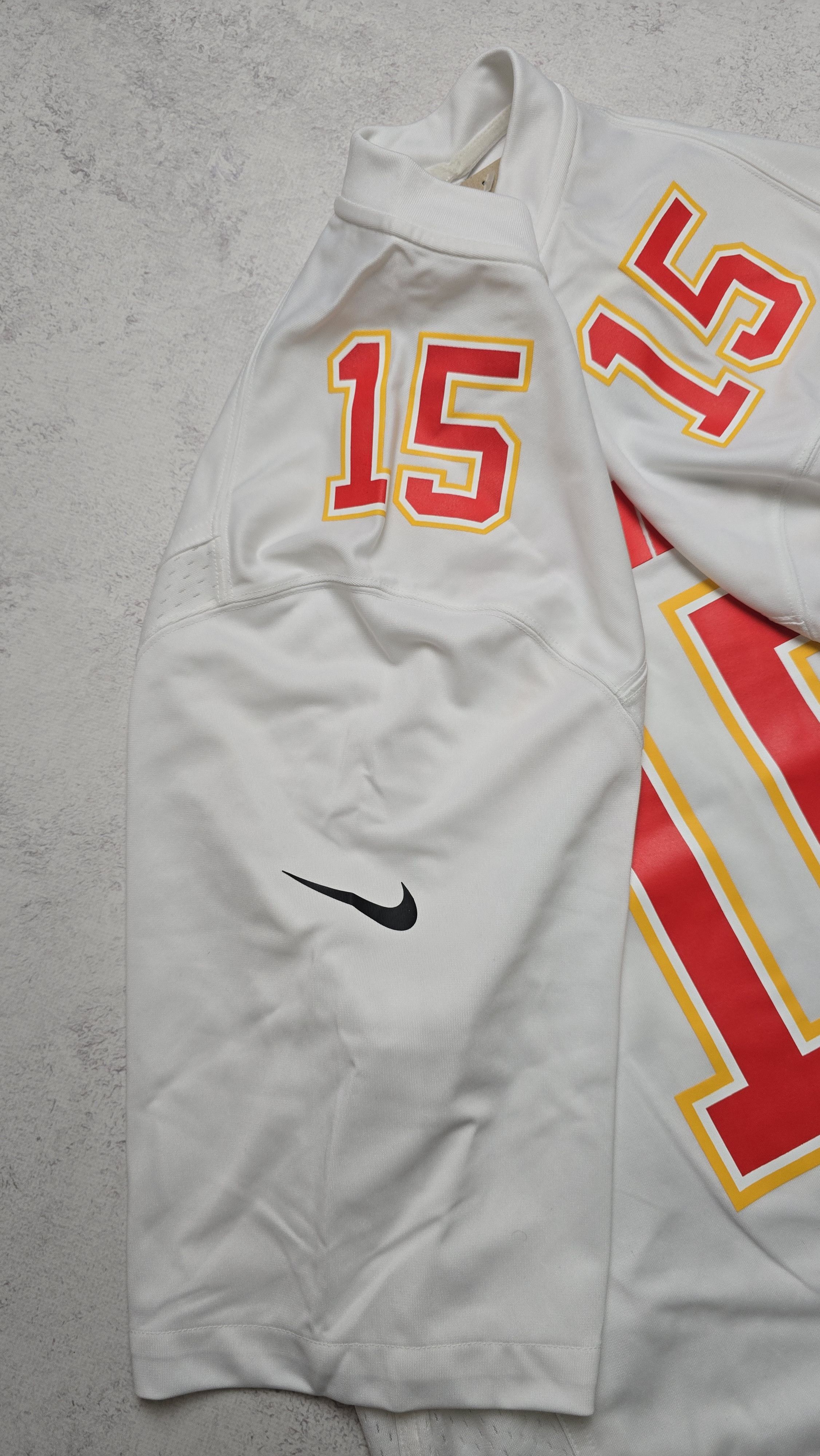 Nike Mahomes #15 Chiefs Super Bowl LIX Tundra White Game Jersey Size US XL / EU 56 / 4 - 9 Thumbnail