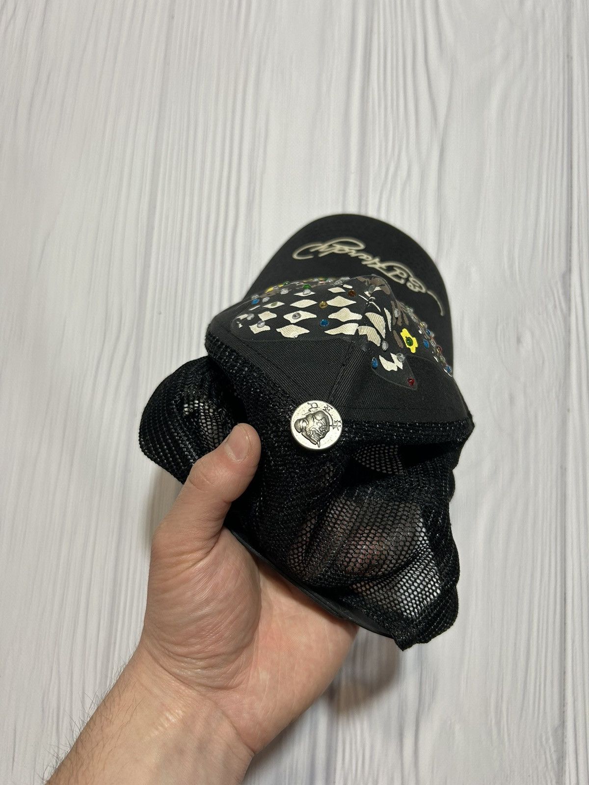 Ed Hardy Vintage Y2K Ed Hardy Christian Audiger Dog Cap Size ONE SIZE - 5 Thumbnail