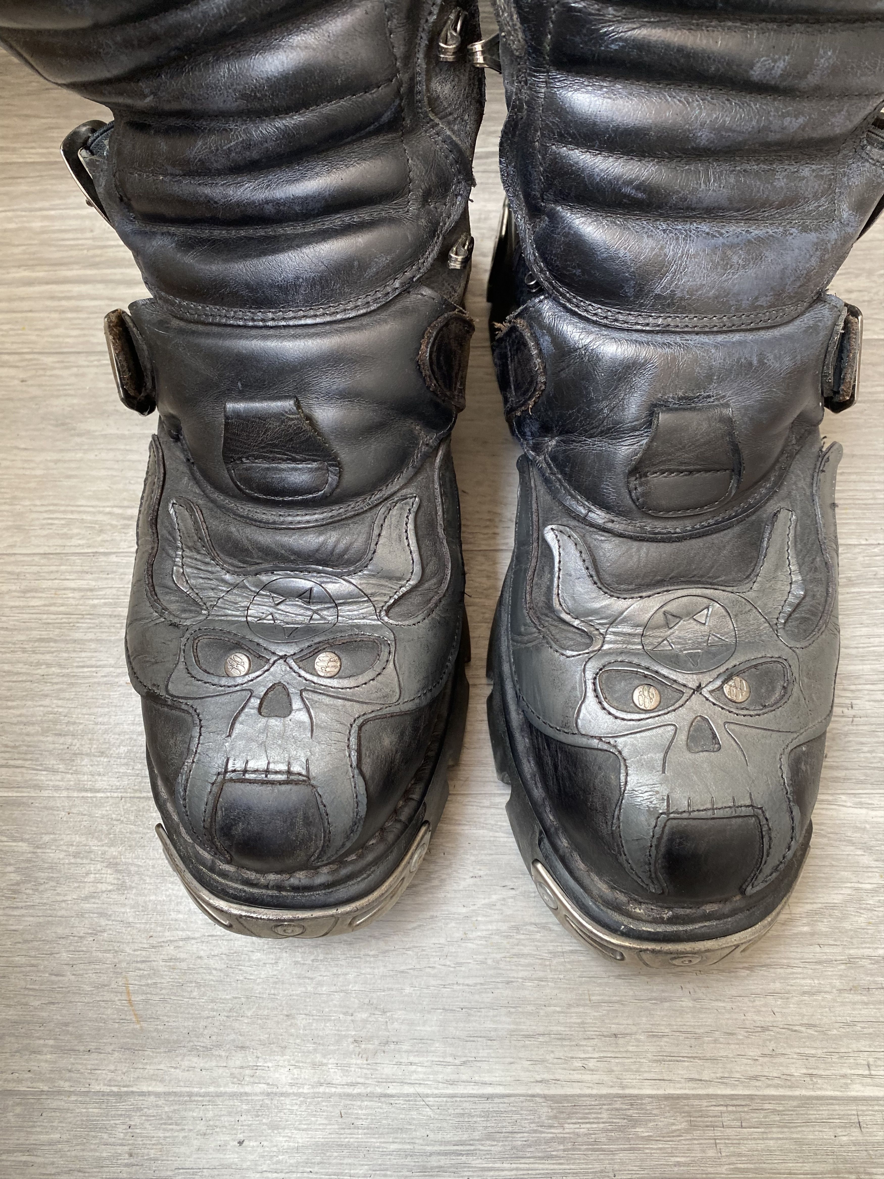 New Rock New rock platform leather gothic boots sz 44 Size US 11 / EU 44 - 3 Thumbnail