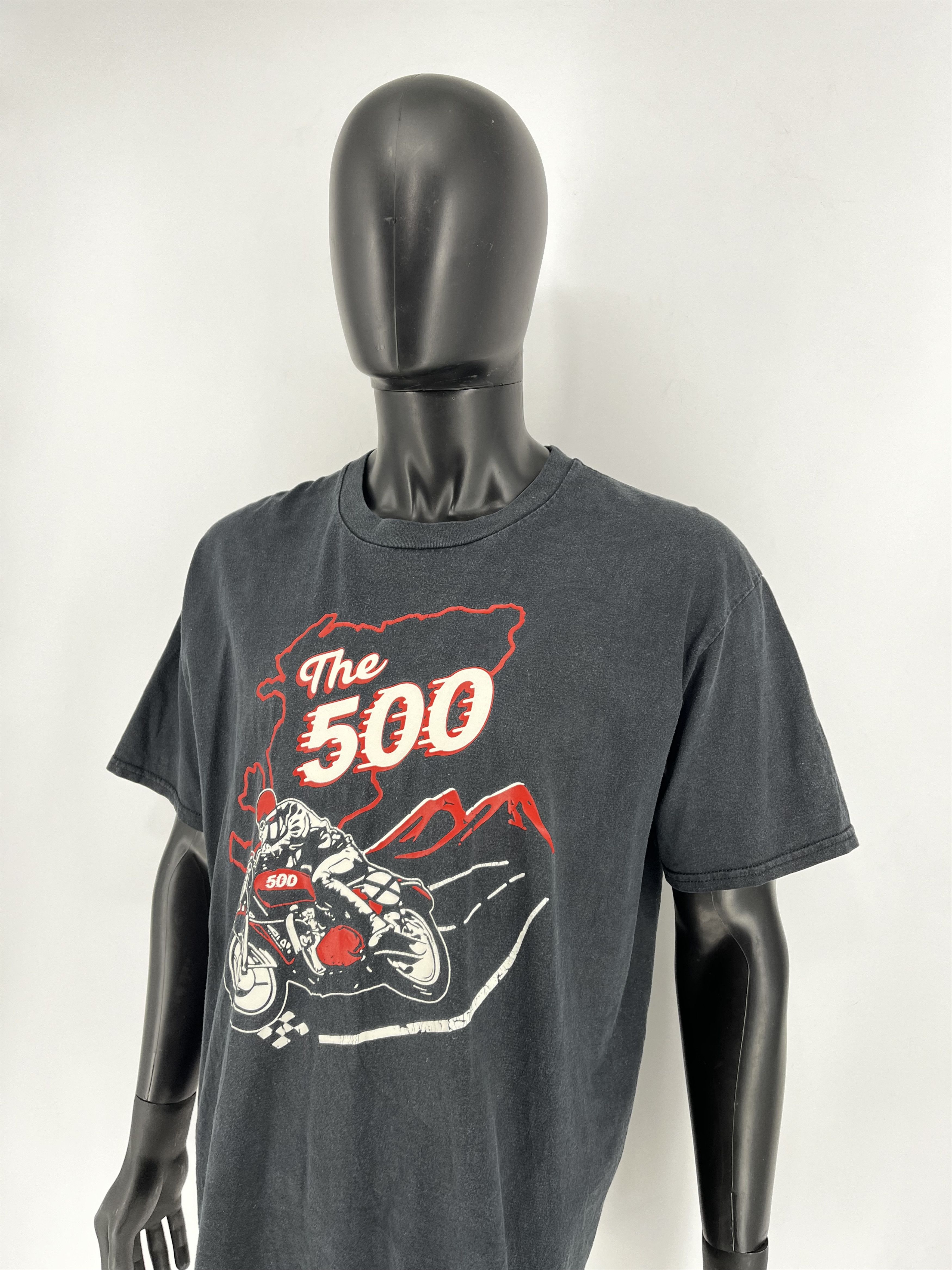 Other Vintage Racing The 500 T-shirt 90s Daytona Great American Size US XL / EU 56 / 4 - 4 Thumbnail