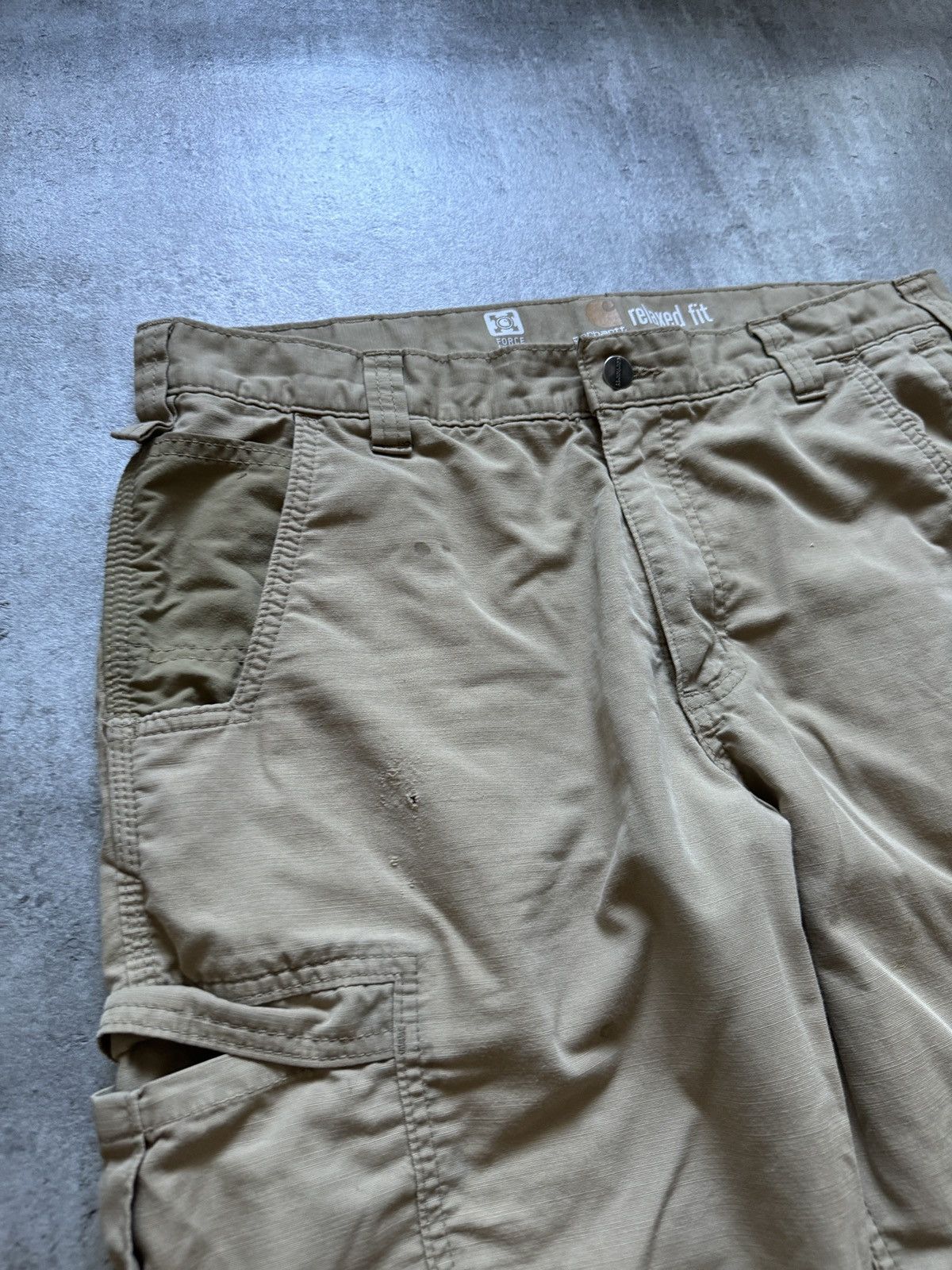 Carhartt × Vintage Carhartt wokrwear pants baggy logo vintage thrashed kanye Size US 36 / EU 52 - 11 Thumbnail