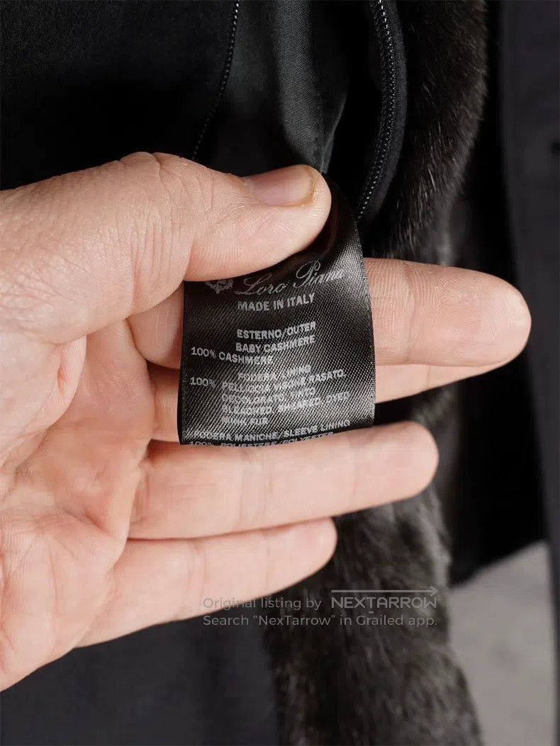 Loro Piana Loro Piana Black Mink Fur Coat Size US M / EU 48-50 / 2 - 8 Thumbnail