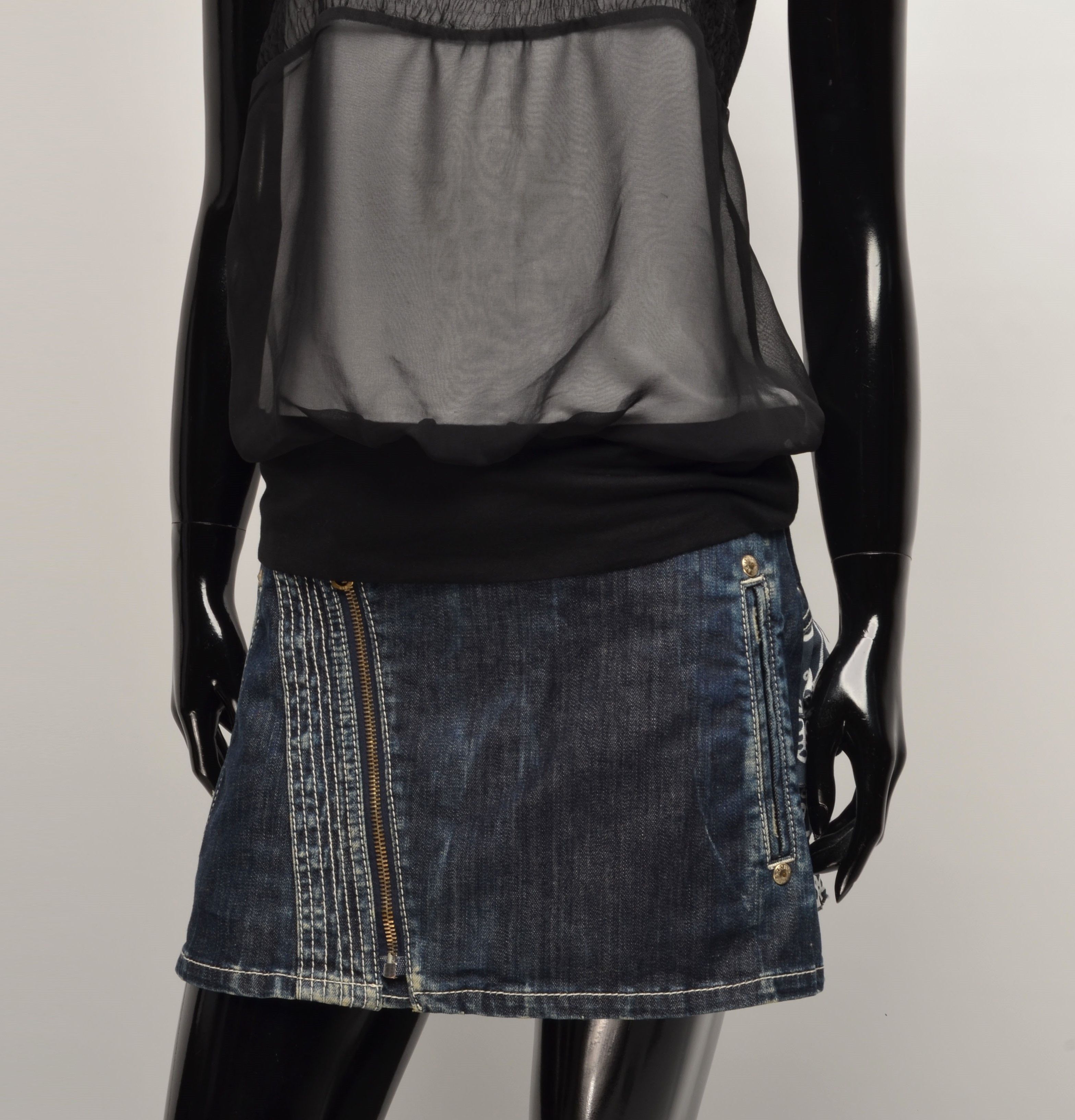 STRENESSE × Vintage Vintage Strenesse Gabriele Strehle Double Layer Mesh Top Size S / US 4 / IT 40 - 3 Thumbnail