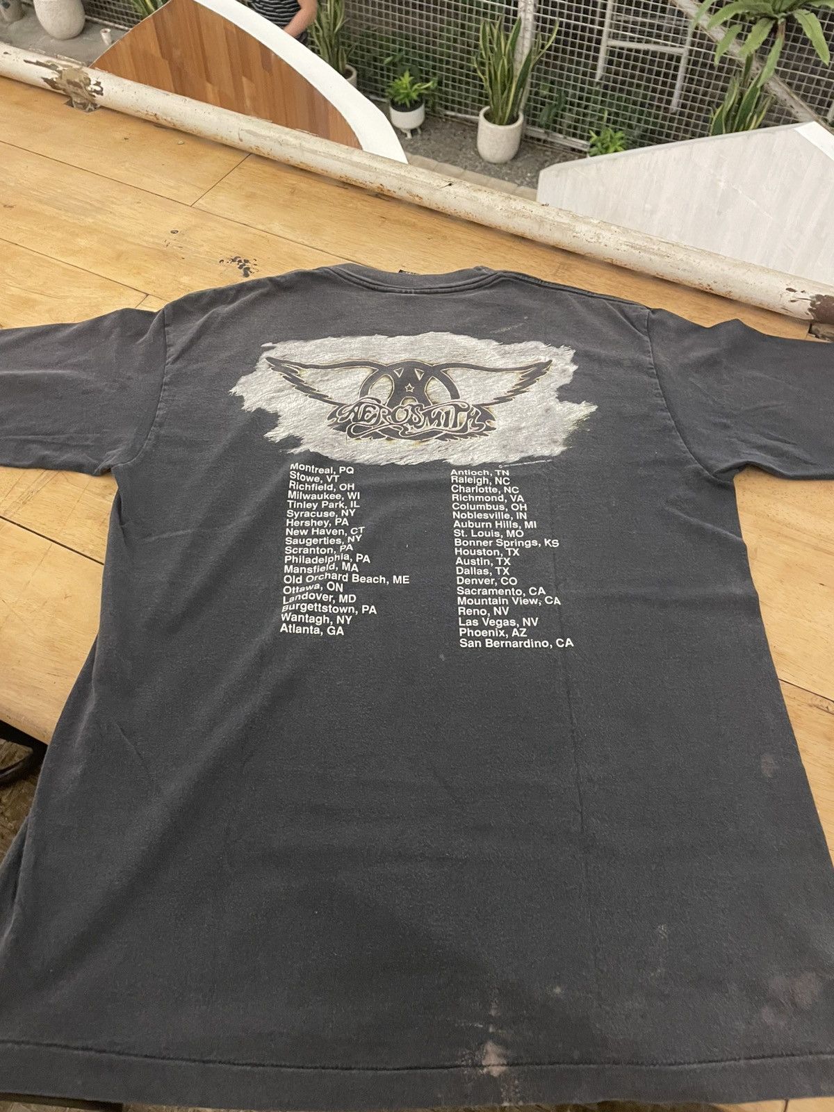 Band Tees × Vintage Aerosmith Get a Grip Size US XL / EU 56 / 4 - 6 Thumbnail