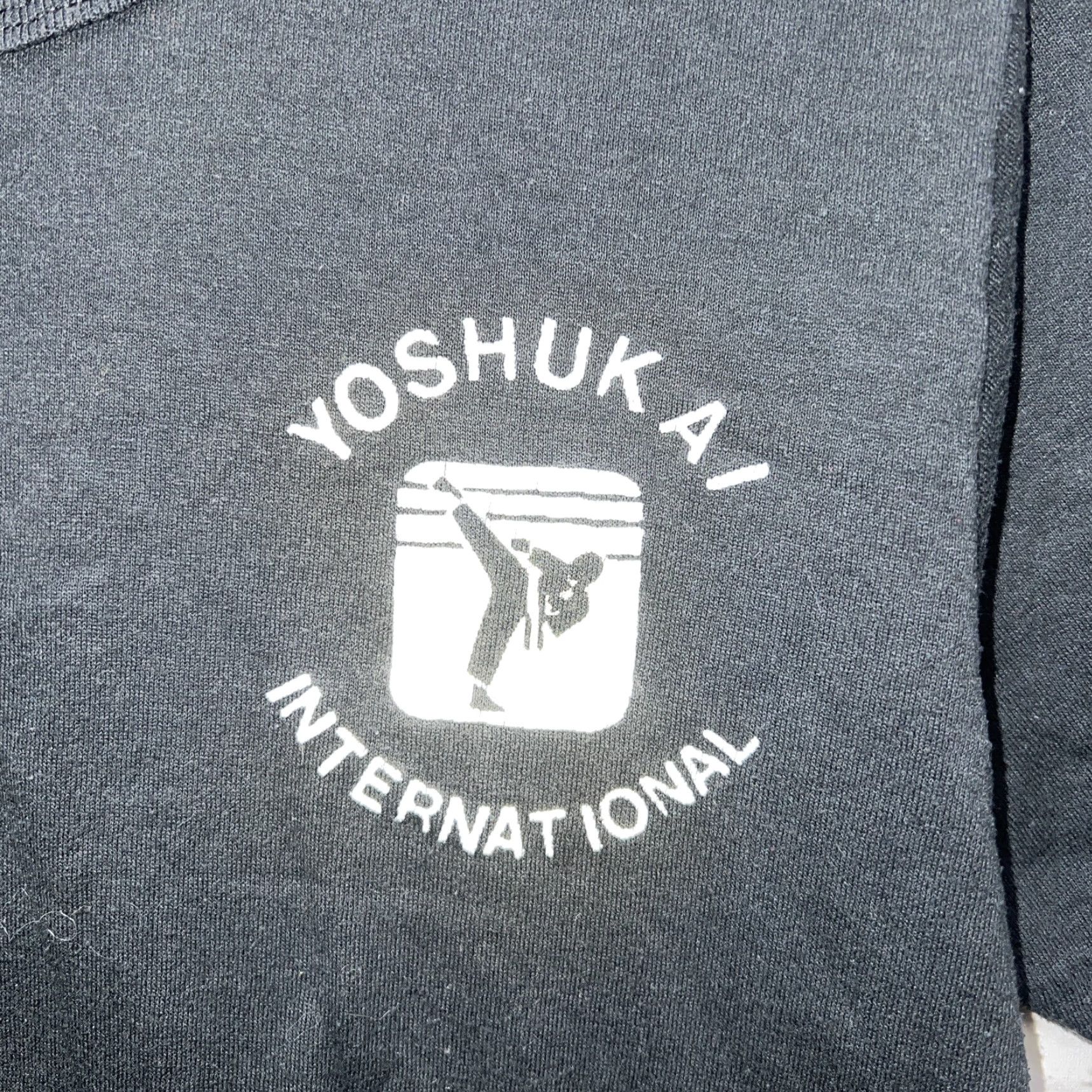Russell Athletic VINTAGE Russell Athletic Tee Mens S Black USA Yoshukai International Stitch Shirt Size US S / EU 44-46 / 1 - 2 Thumbnail