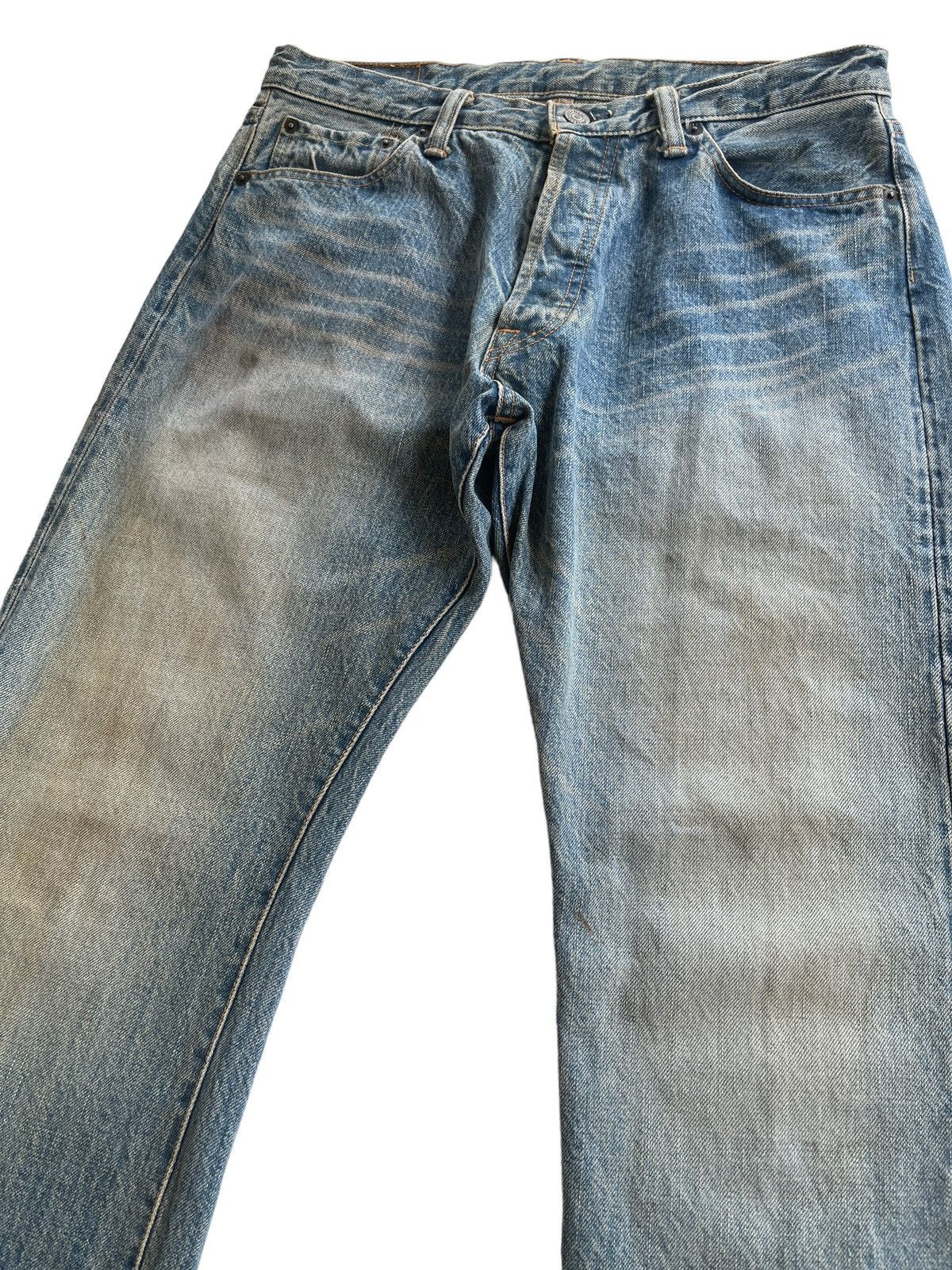 Japanese Brand Japanese Rocket Saddle Mudd Selvedge Jeans Size US 31 - 6 Thumbnail