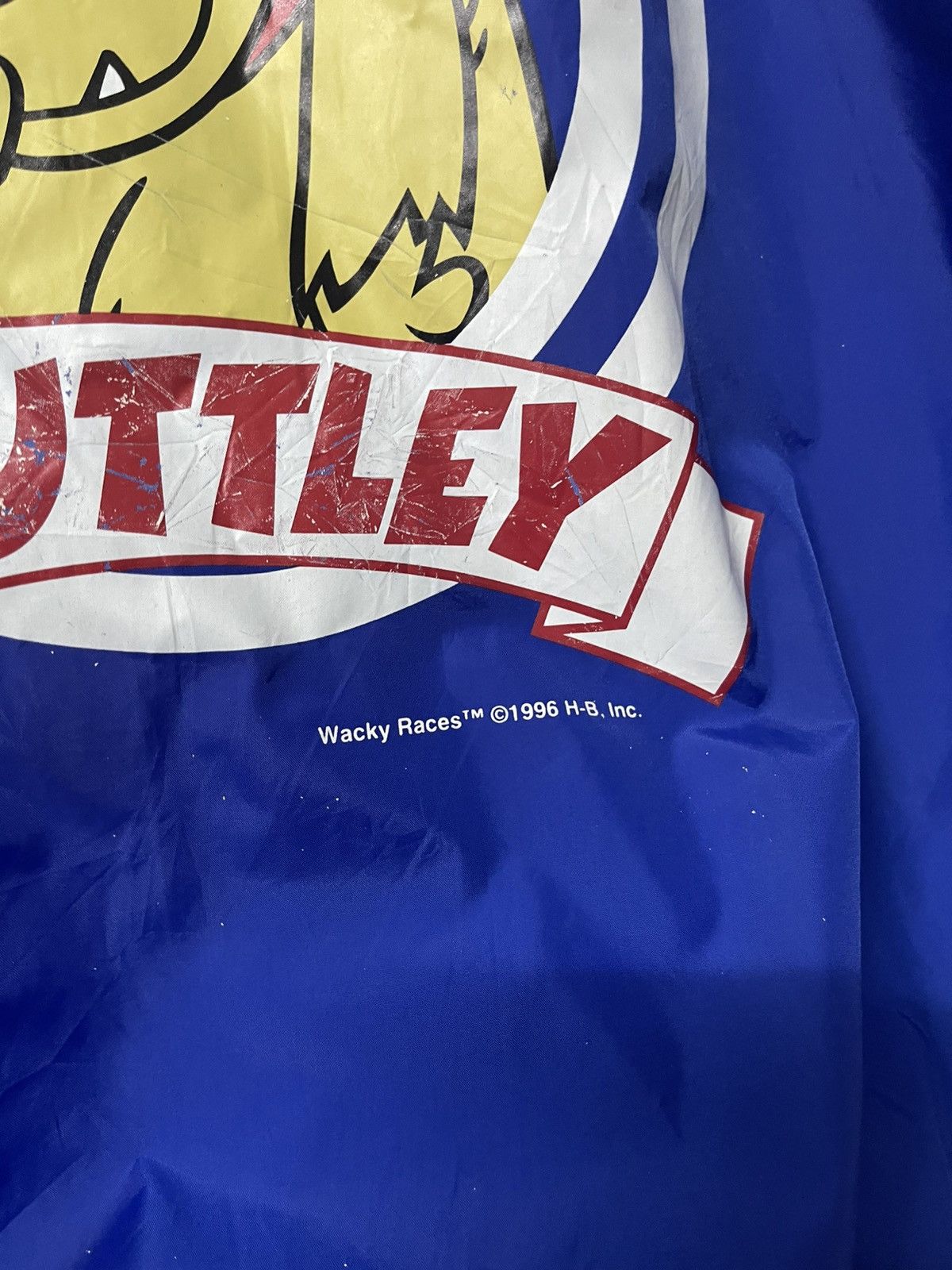 Cartoon Network VINTAGE 1996 MUTTLEY WACKY RACES BOMBER Size US M / EU 48-50 / 2 - 15 Thumbnail
