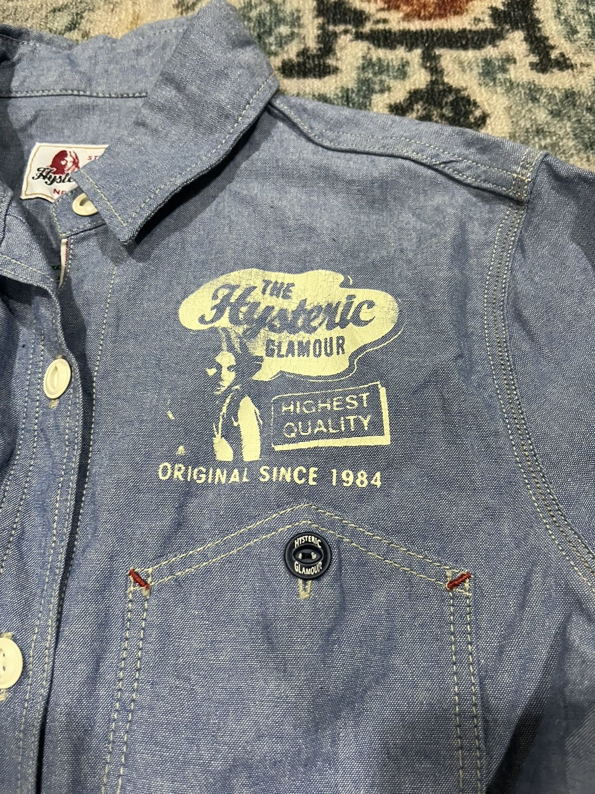 Hysteric Glamour Chambray light blue Size M / US 6-8 / IT 42-44 - 3 Thumbnail