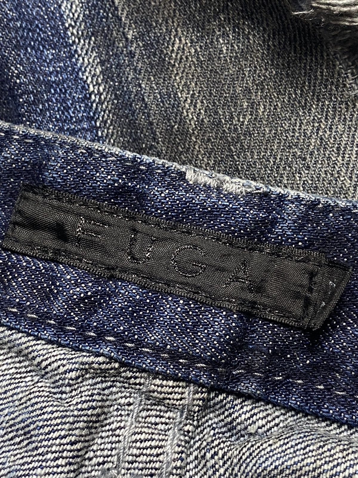 14th Addiction 2000s FUGA - Dirty Washed Flared Denim Pants Size US 29 - 10 Thumbnail