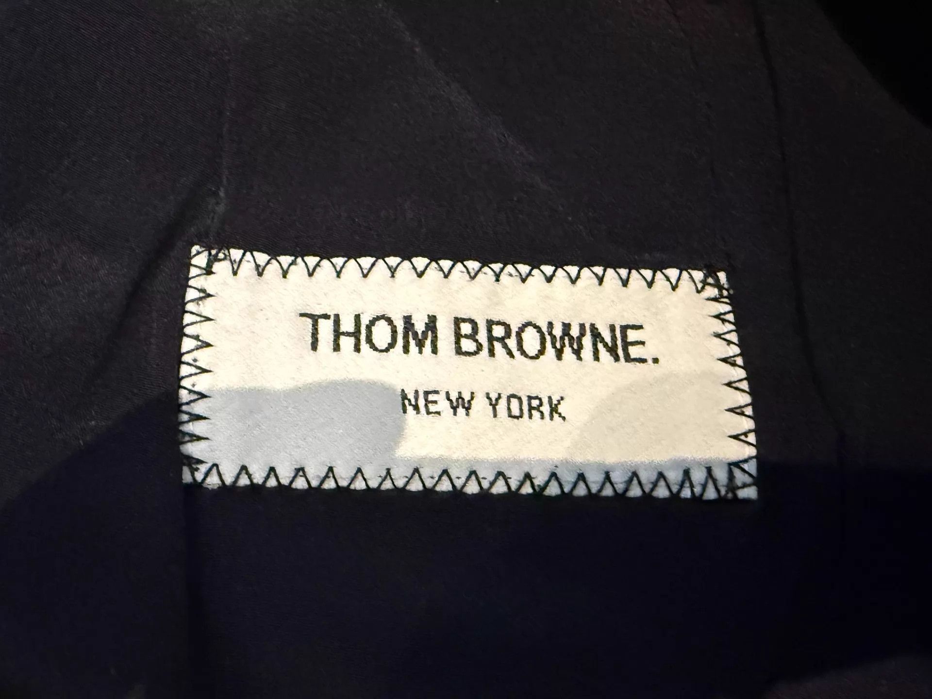 Thom Browne Thom Browne Women's Navy Wool Trousers Gold Buttons 38 Size 26" / US 2 / IT 38 - 4 Thumbnail