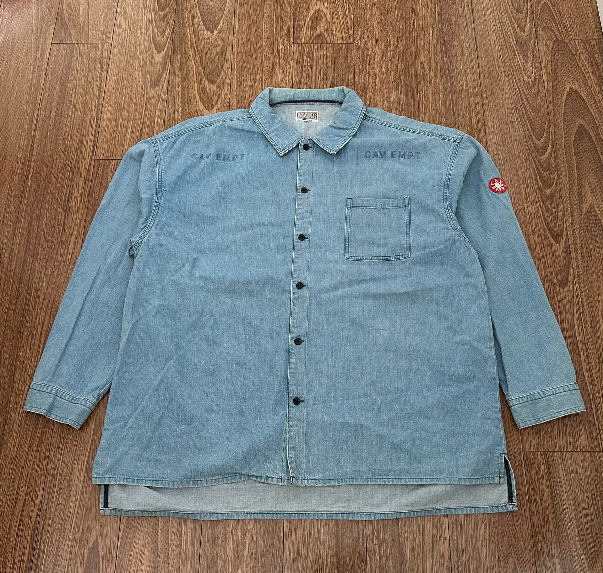 Cav Empt indigo denim jacket by C.E Cav Empt Size US XL / EU 56 / 4 - 1 Thumbnail