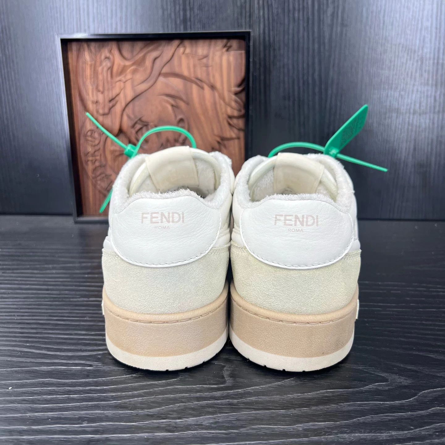 Fendi Fendi Match White Gray US7/41EU Size US 7.5 / EU 40-41 - 5 Thumbnail