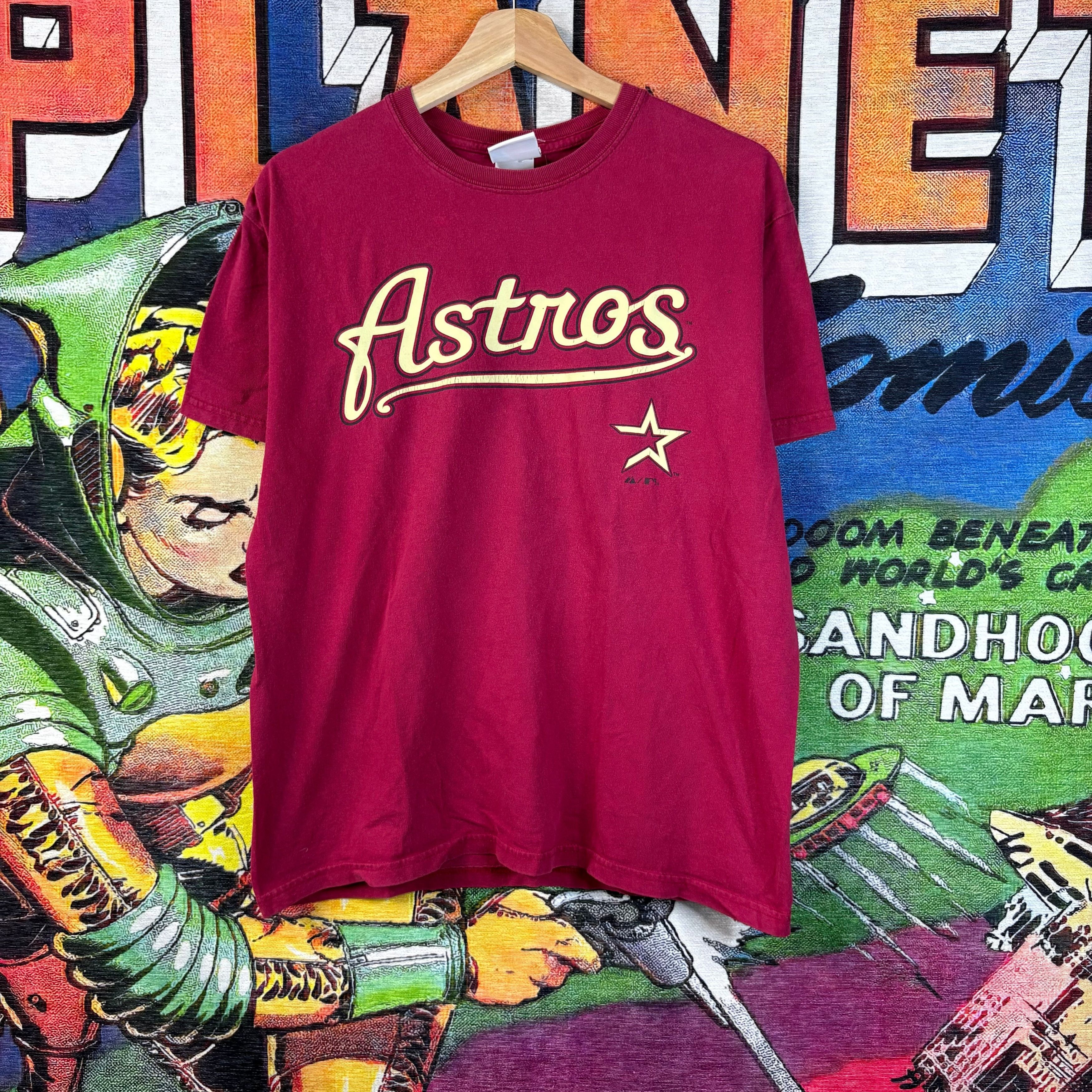 Majestic Majestic Astros Tee Size Medium Size US M / EU 48-50 / 2 - 1 Thumbnail