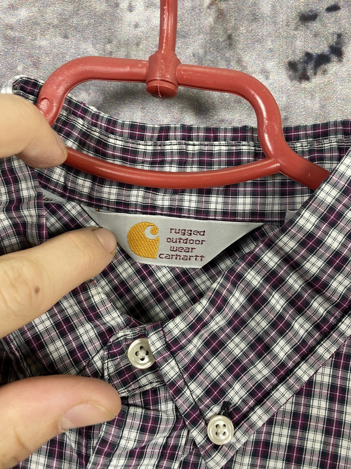 Carhartt × Carhartt Wip Men’s Carhartt Long Sleeve Shirt Streetwear Size M Size US M / EU 48-50 / 2 - 5 Thumbnail