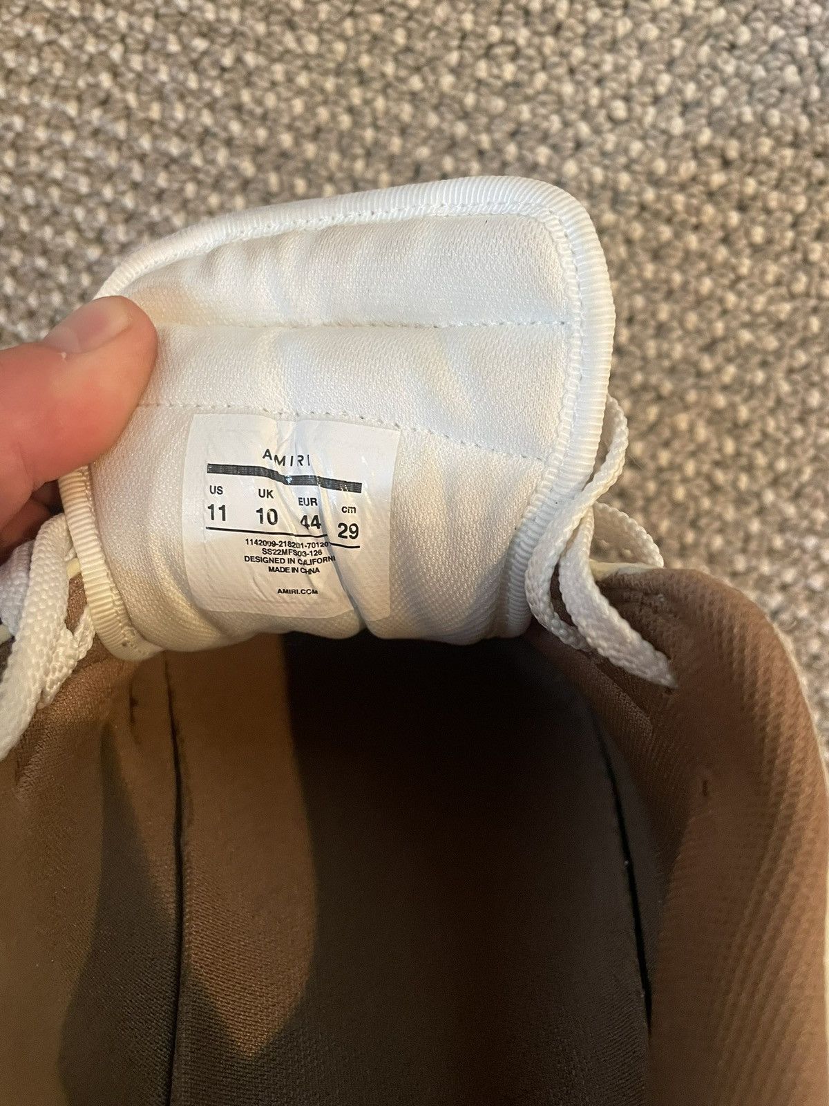 Amiri Amiri Low Top Skel size 11 Size US 11 / EU 44 - 5 Thumbnail