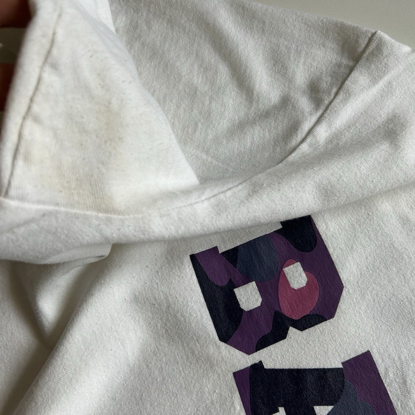 Bape A Bathing Ape Bape Shirt Large Purple Camo 93 Single Stitch Size US L / EU 52-54 / 3 - 8 Thumbnail