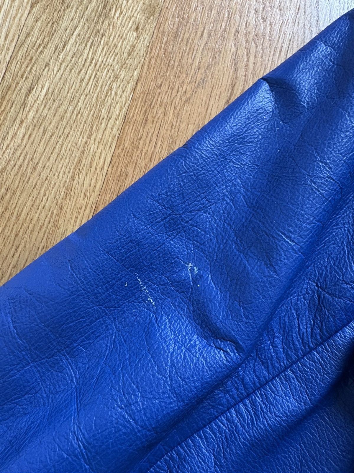 Logo Athletic Detroit Lions Logo 7 Sharktooth VTG 90s Leather Jacket L Size US L / EU 52-54 / 3 - 13 Thumbnail