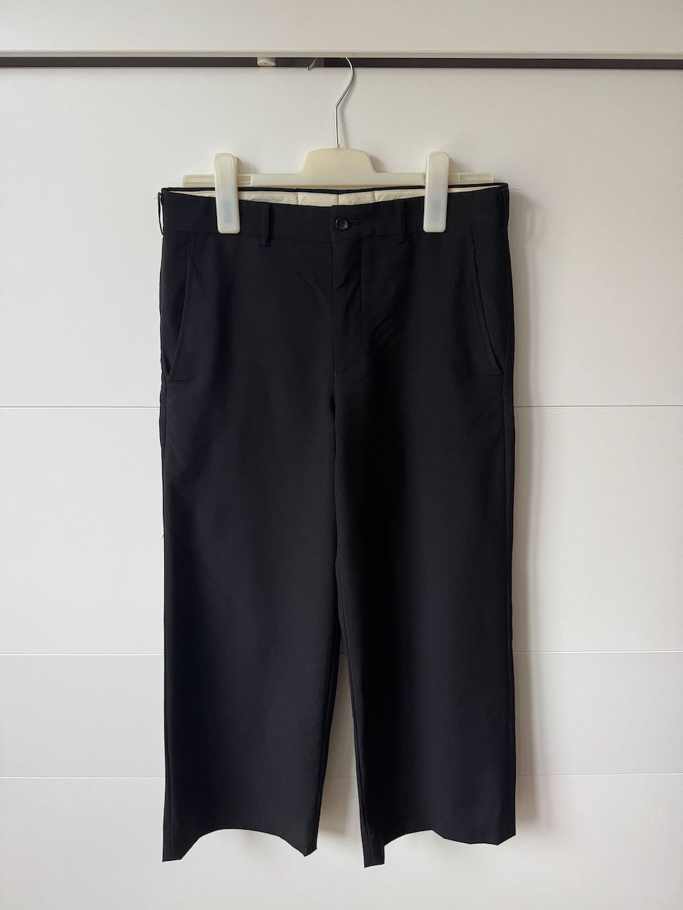 Comme des Garcons Homme [S] Wool Tropical Pant in Black (AD2020) Size US 30 / EU 46 - 3 Thumbnail