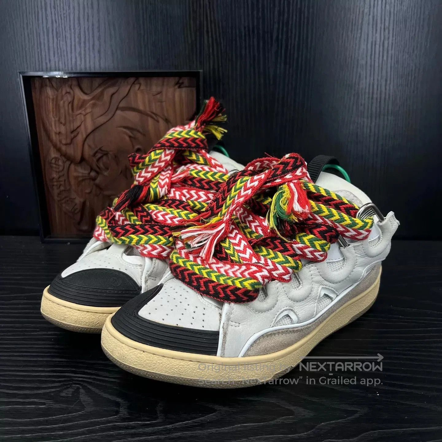 Lanvin Multi Color Low-Top Sneakers Size 8. Size US 8 / EU 41 - 1 Thumbnail