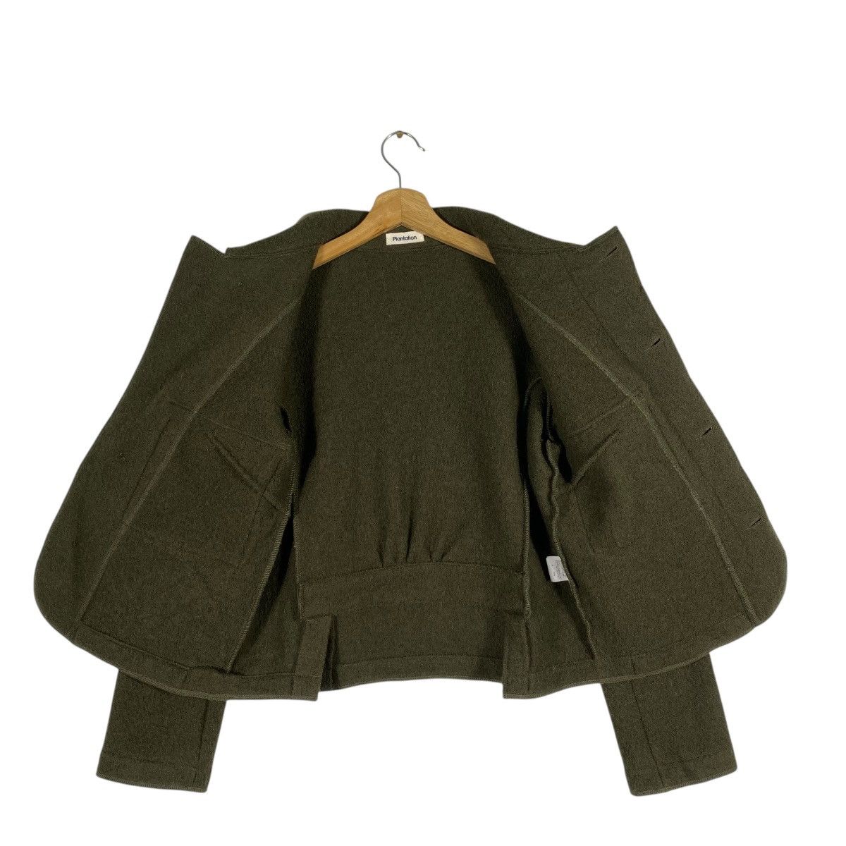 Issey Miyake Vintage Issey Miyake Plantation Wool Button Jacket Size US M / EU 48-50 / 2 - 5 Thumbnail