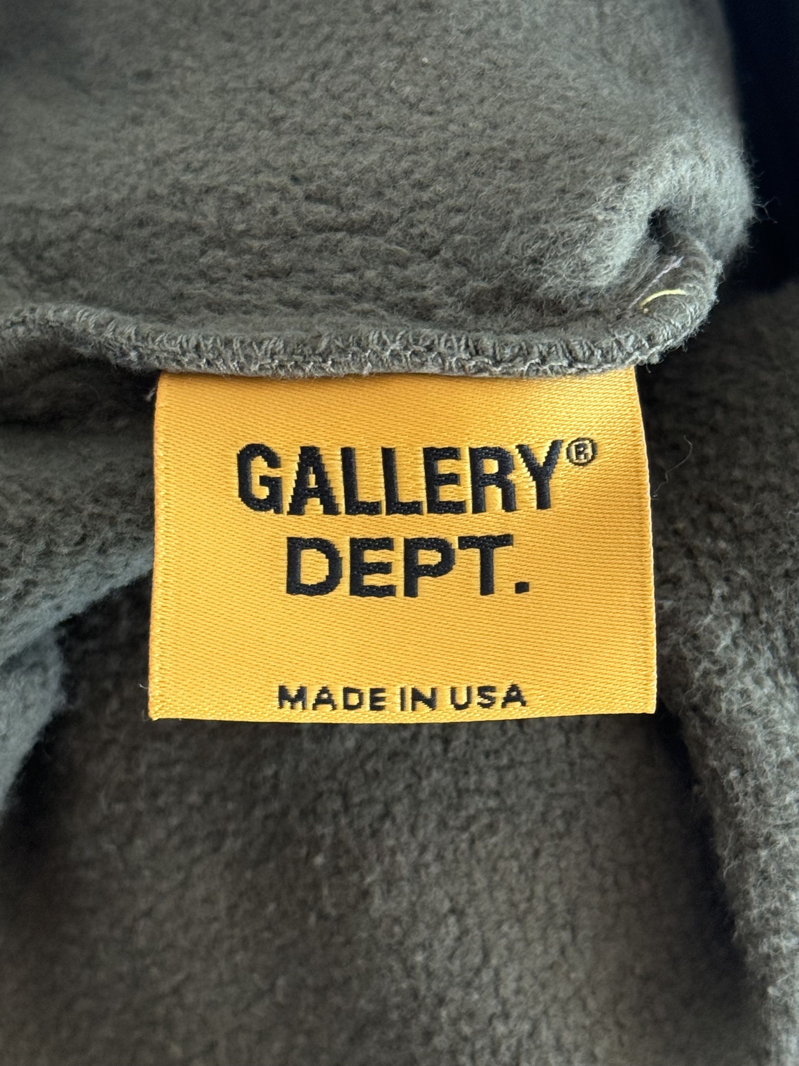 Gallery Dept. Gallery Dept Olive & Black Dept Logo Sweatpants Size US 34 / EU 50 - 4 Thumbnail