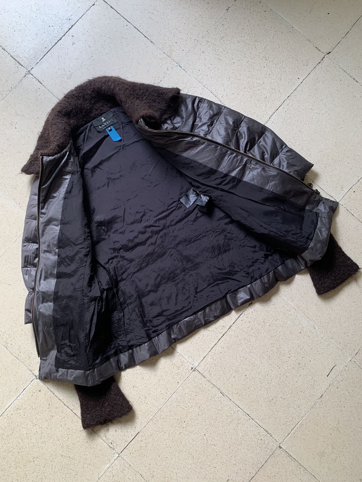 Le Grande Bleu (L.G.B.) Lanvin Faux fur bono puffer jacket Size US M / EU 48-50 / 2 - 3 Thumbnail