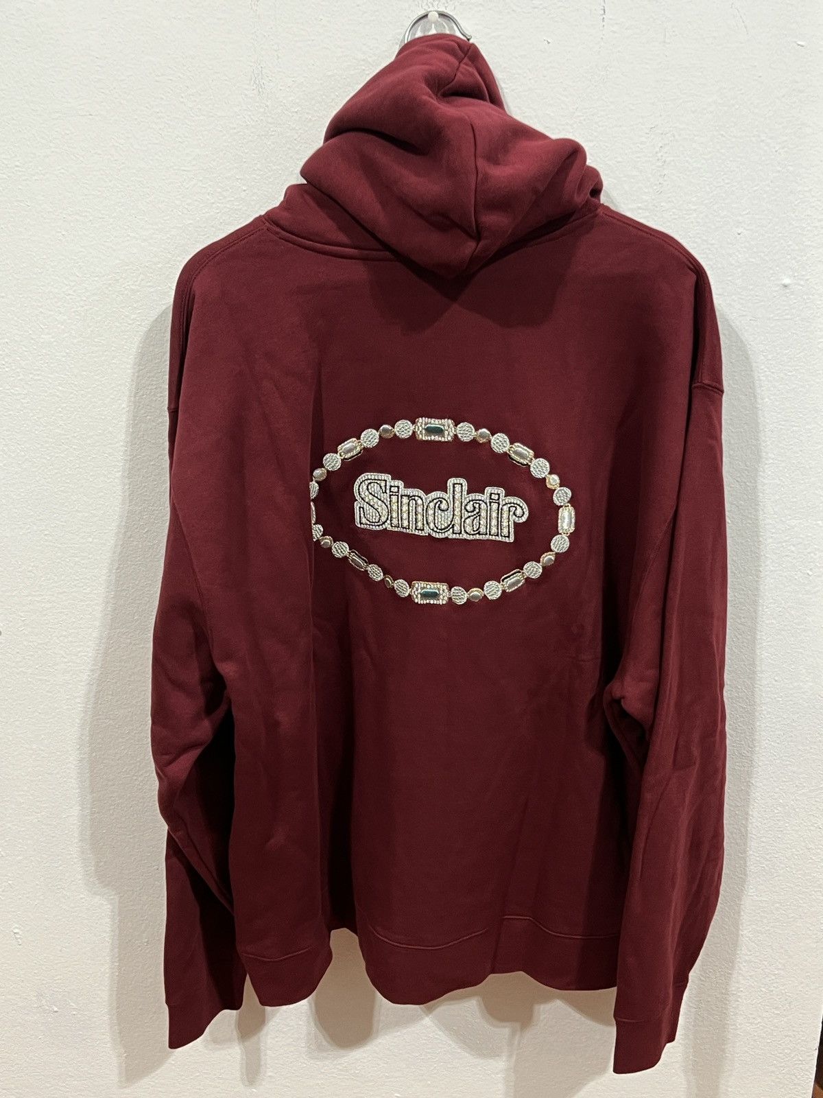 Sinclair Global Sinclair VVS Zip Hoodie Burgundy Size US XXL / EU 58 / 5 - 6 Thumbnail