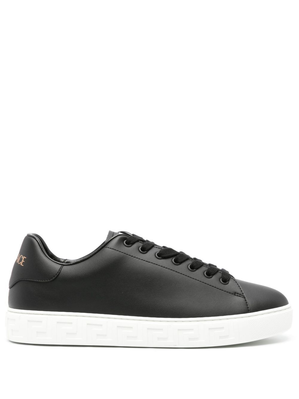Versace GRECA LEATHER SNEAKERS Size US 7 / EU 40 - 1 Thumbnail