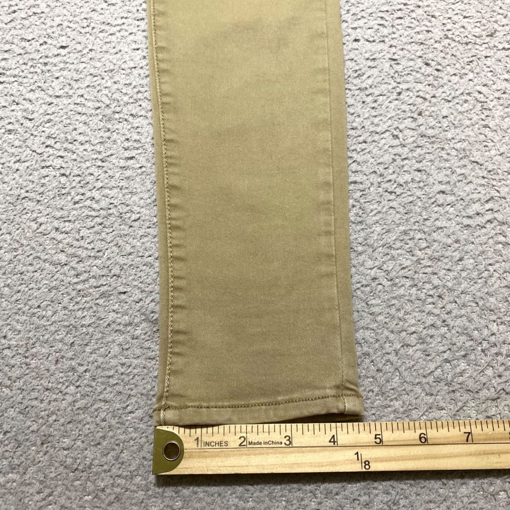 American Eagle Outfitters American Eagle Jeans Womens 6 Tall Beige Medium Wash Low Rise Jegging Stretch Size 28" / US 6 / IT 42 - 5 Thumbnail