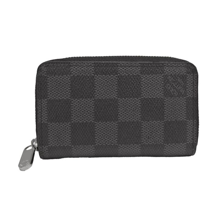 LOUIS VUITTON coin purse N63076 zip around purse coin purse Damier