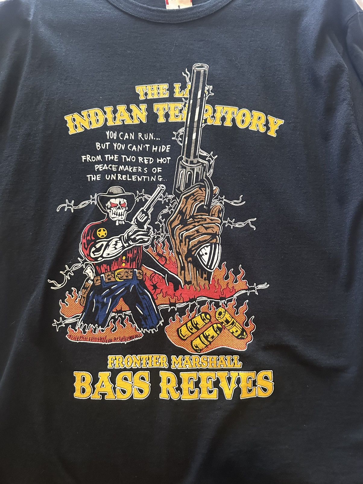Warren Lotas Warren Lotas - ‘WL Bass Reeves T-Shirt’ Size US L / EU 52-54 / 3 - 2 Thumbnail